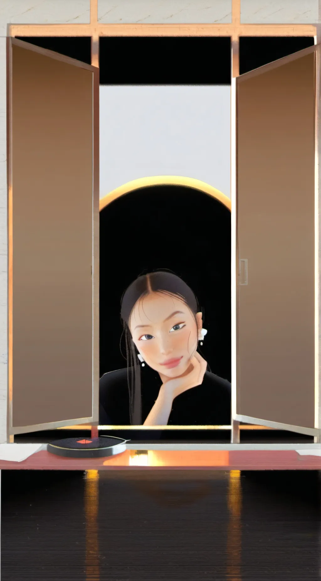 ai character: Karen  background