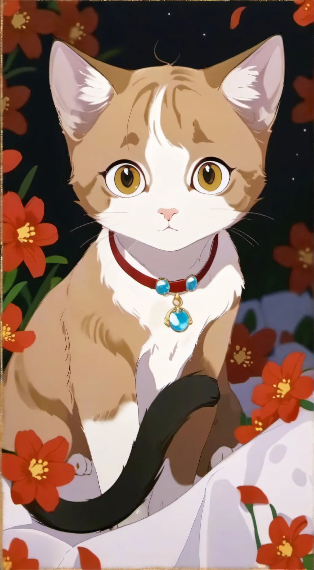 ai character: Lily  background