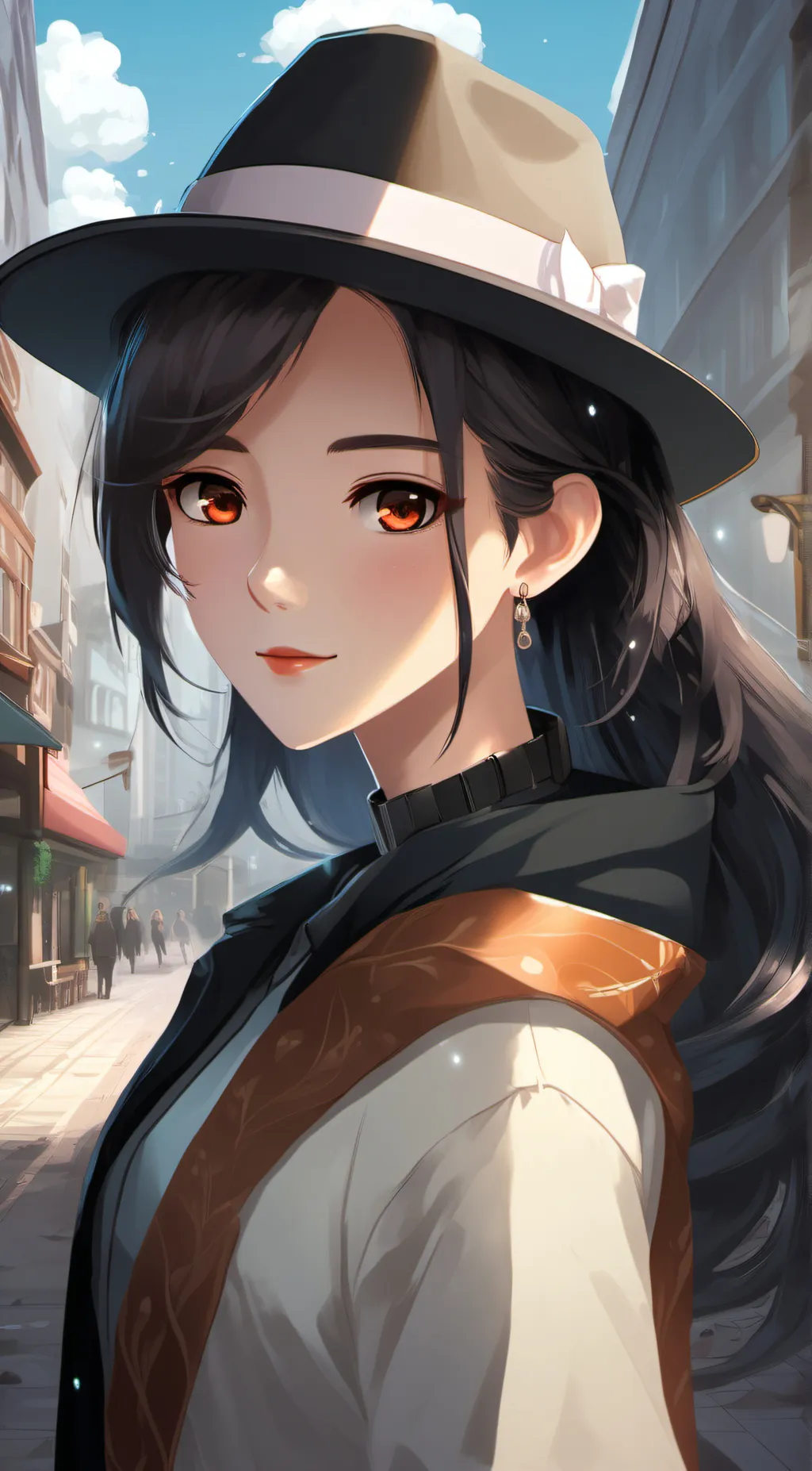 ai character: Sophia background