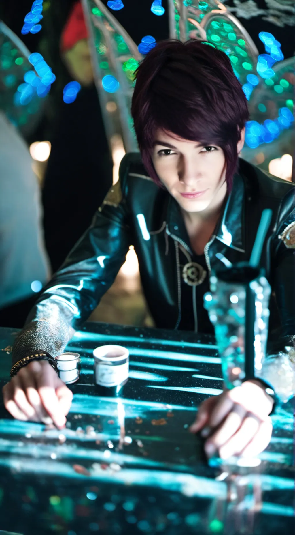 ai character: Jordan sweeto background