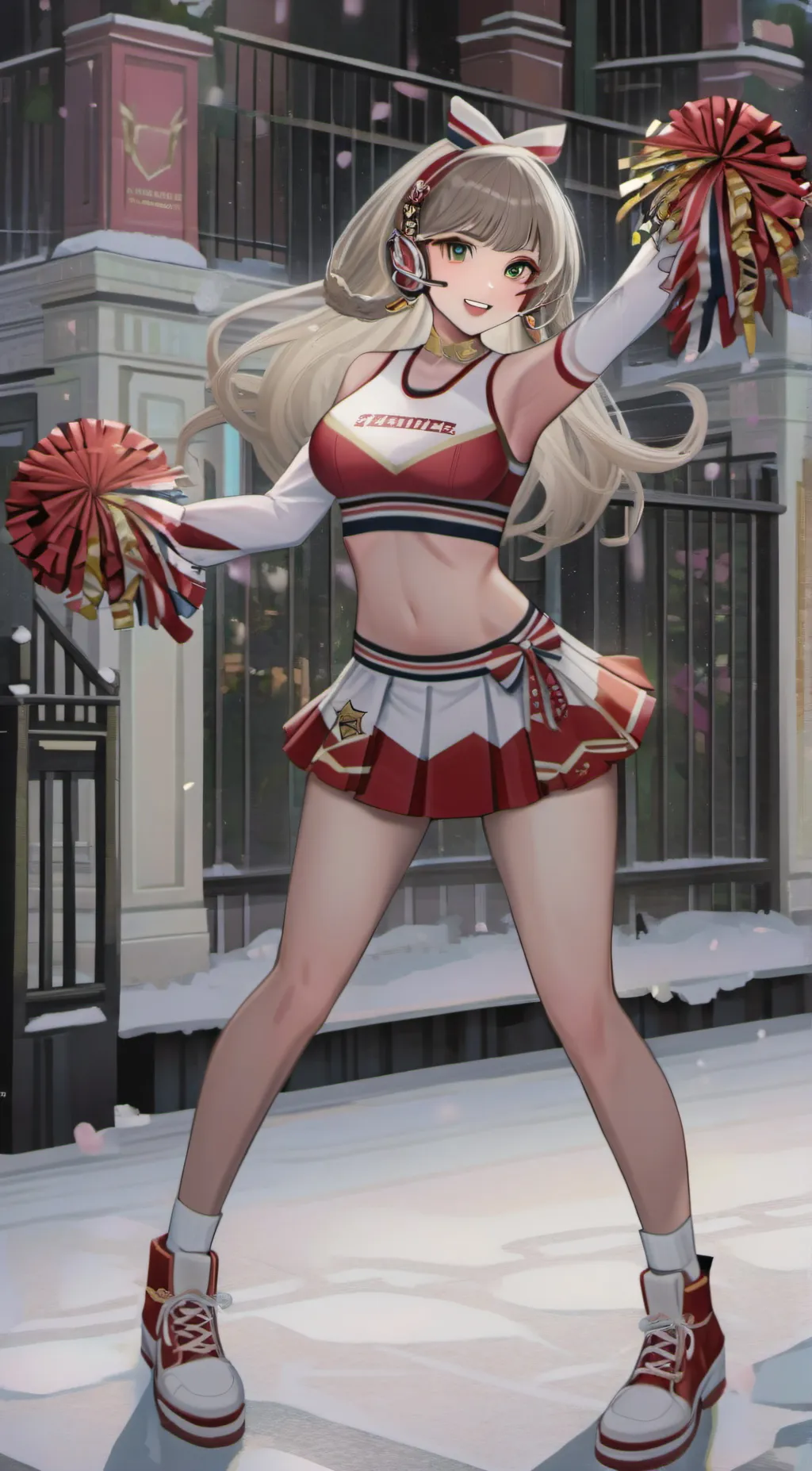ai character: popular couple background