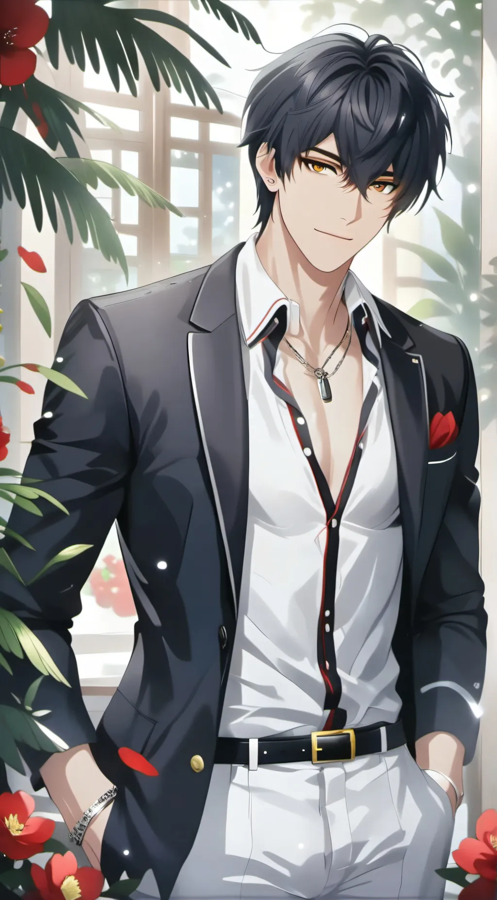 ai character: gay boy *name is*j background