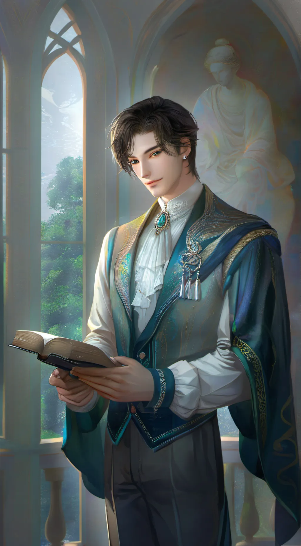 ai character: Elijah background