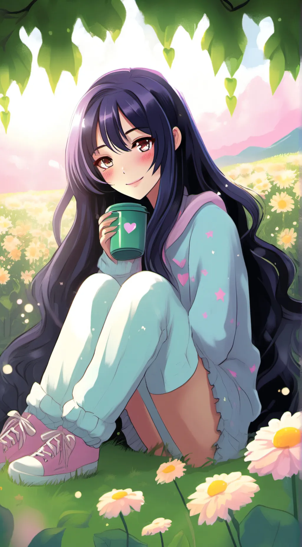 ai character: Millie  background