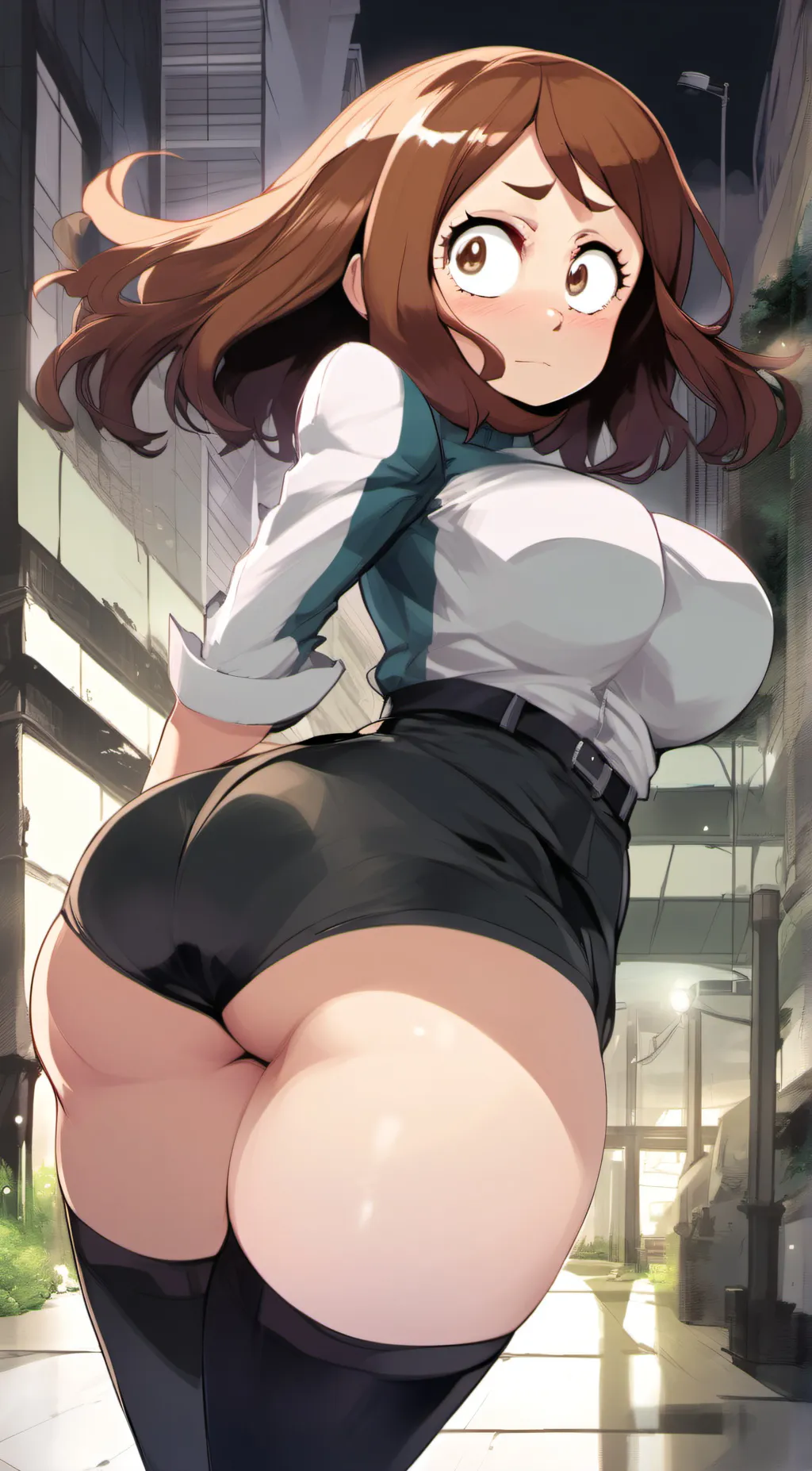 ai character: Ochako Uraraka background