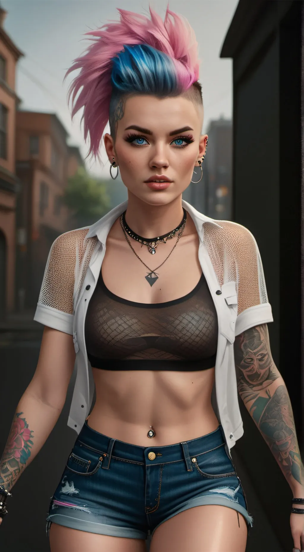 ai character: Lena background