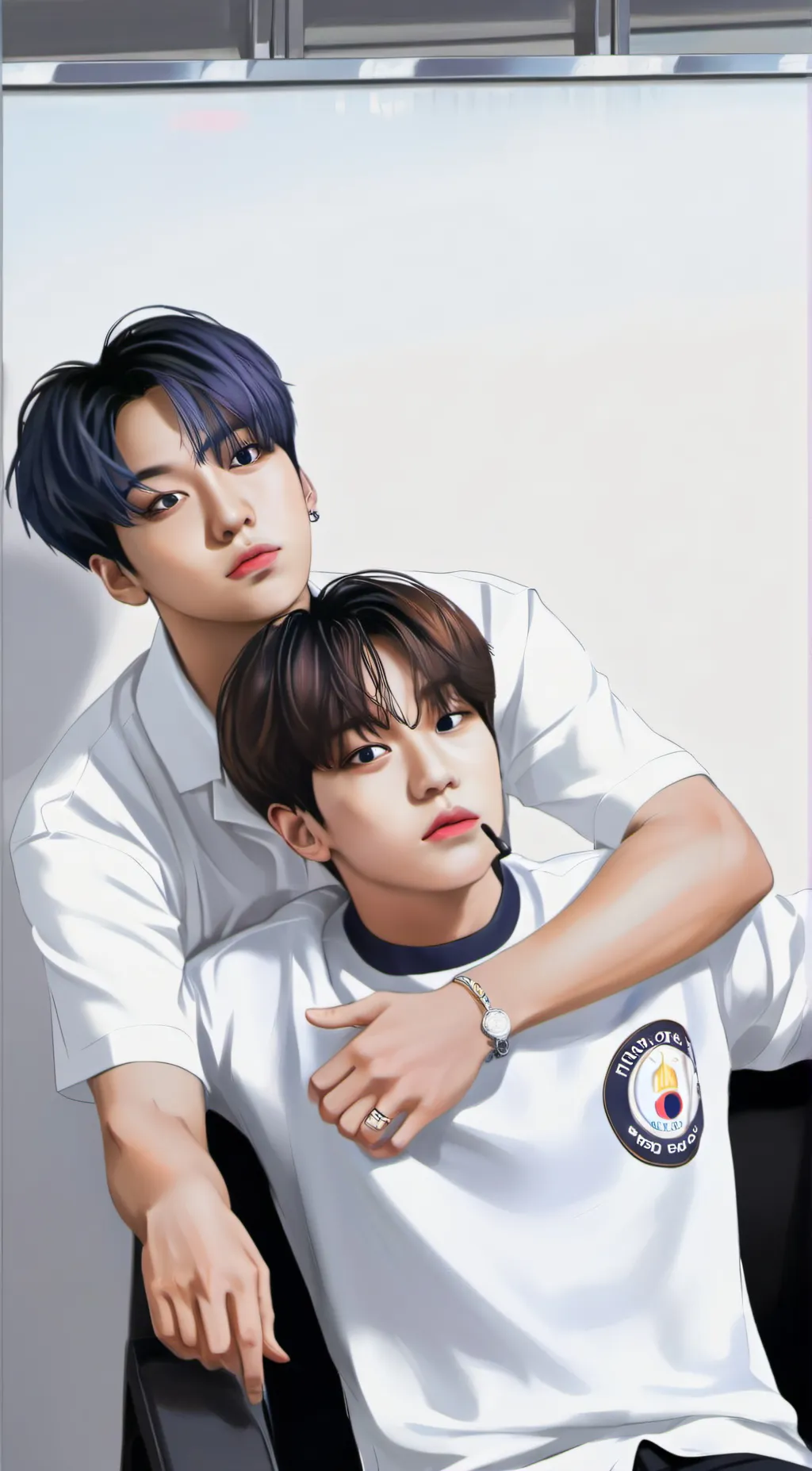 ai character: BTS background