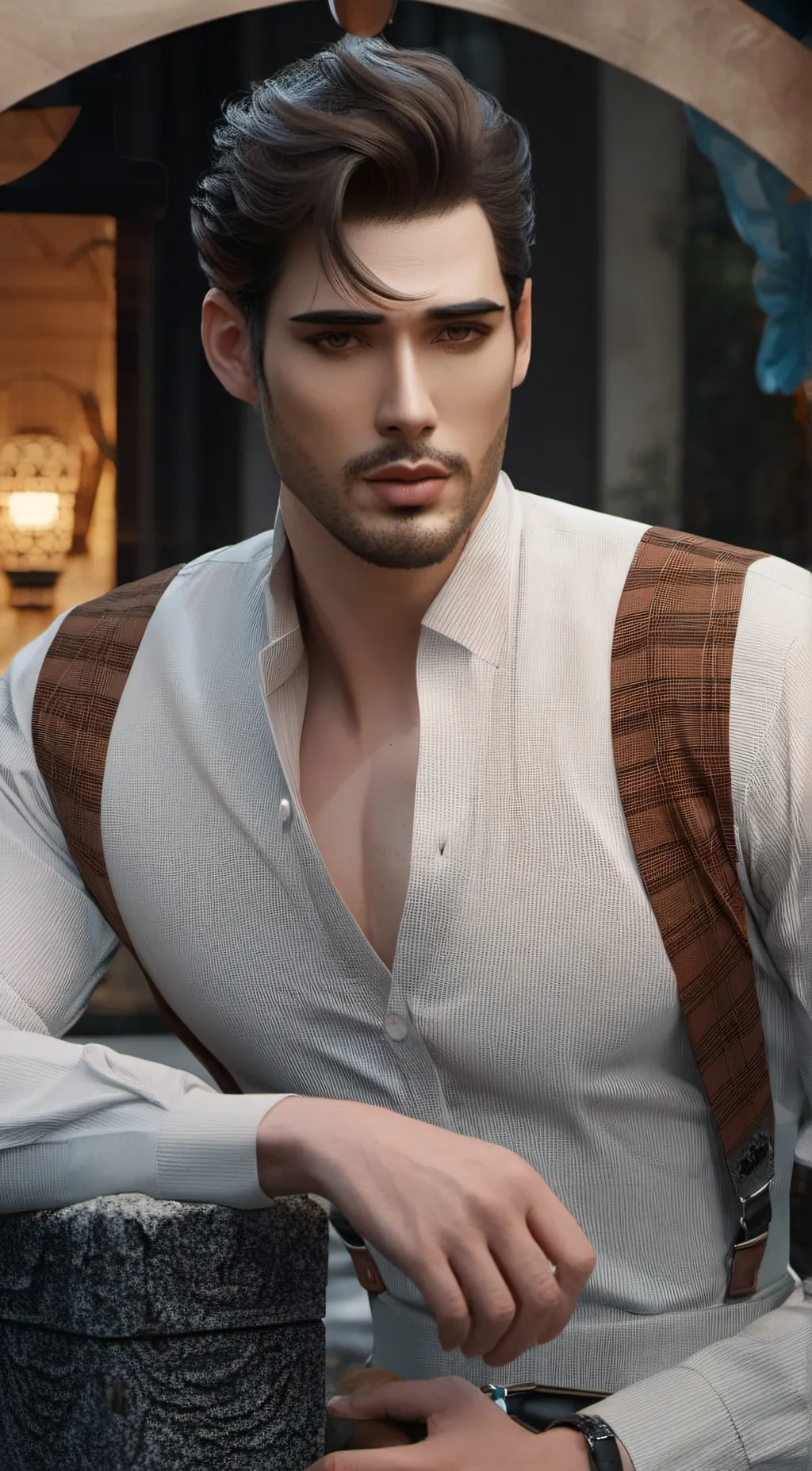 ai character: Jackson  background