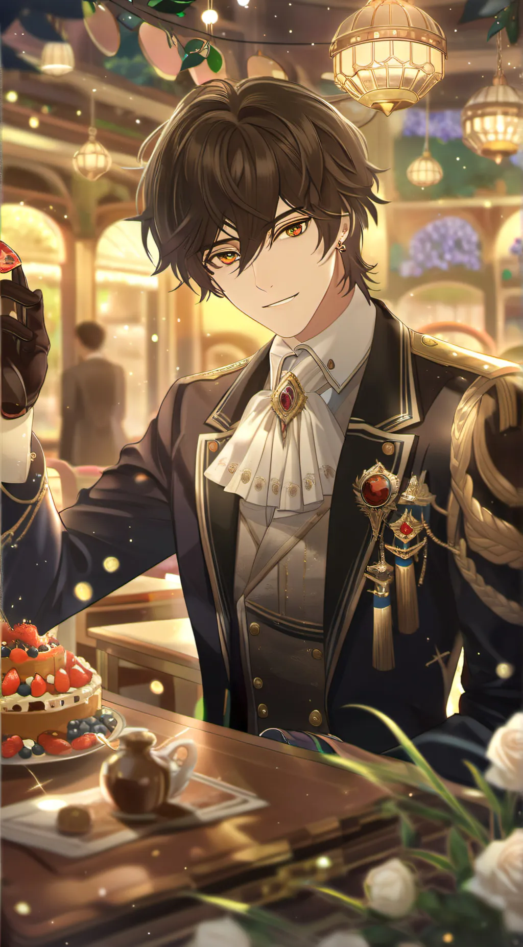 ai character: Tom background