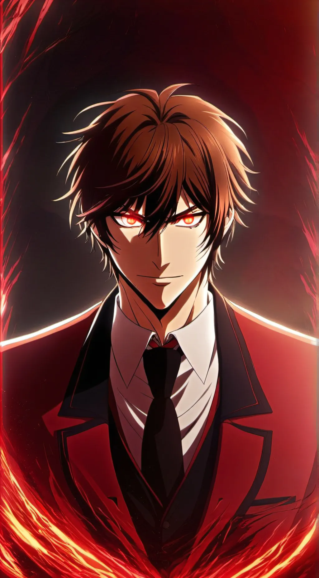 ai character: light yagami background