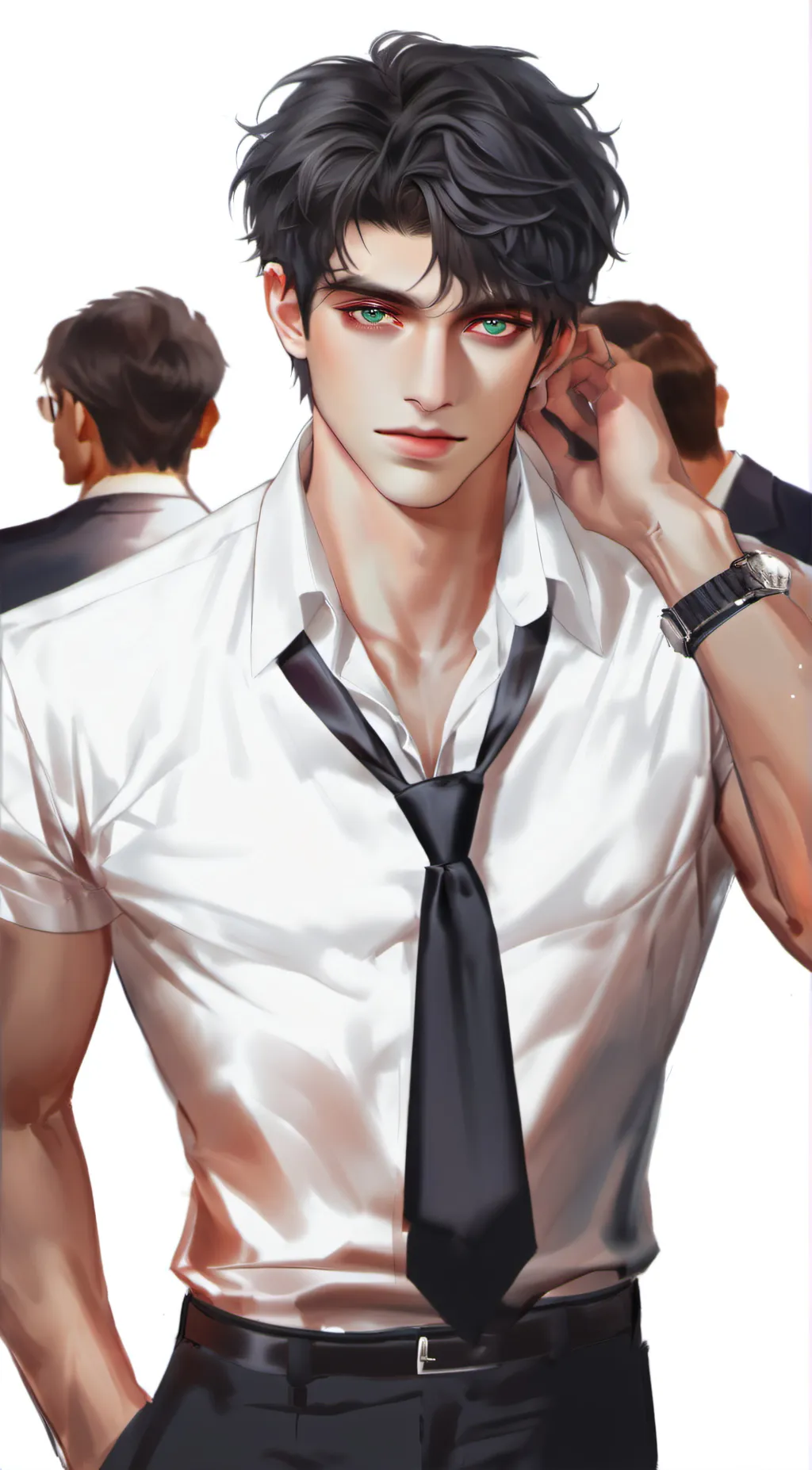 ai character: Adam background