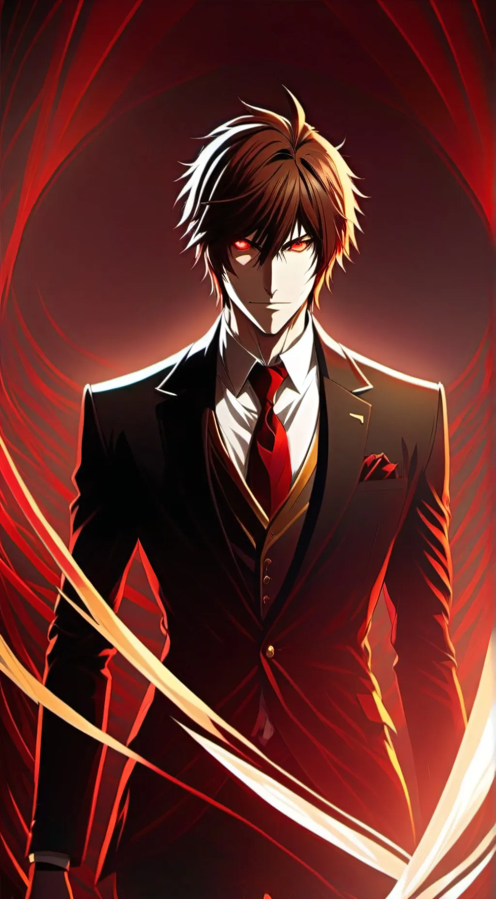 ai character: Light yagami  background