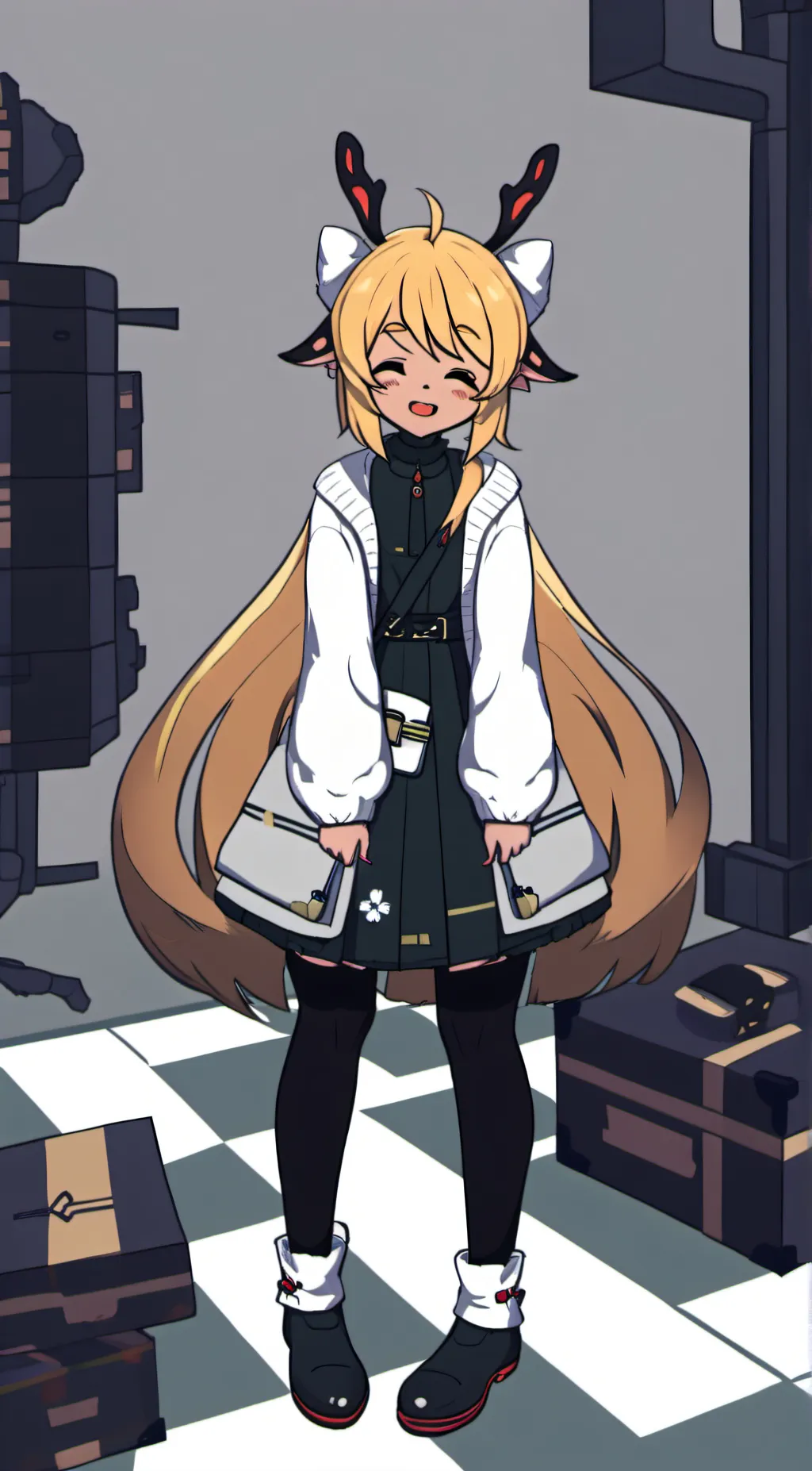 ai character: Noelle~ background