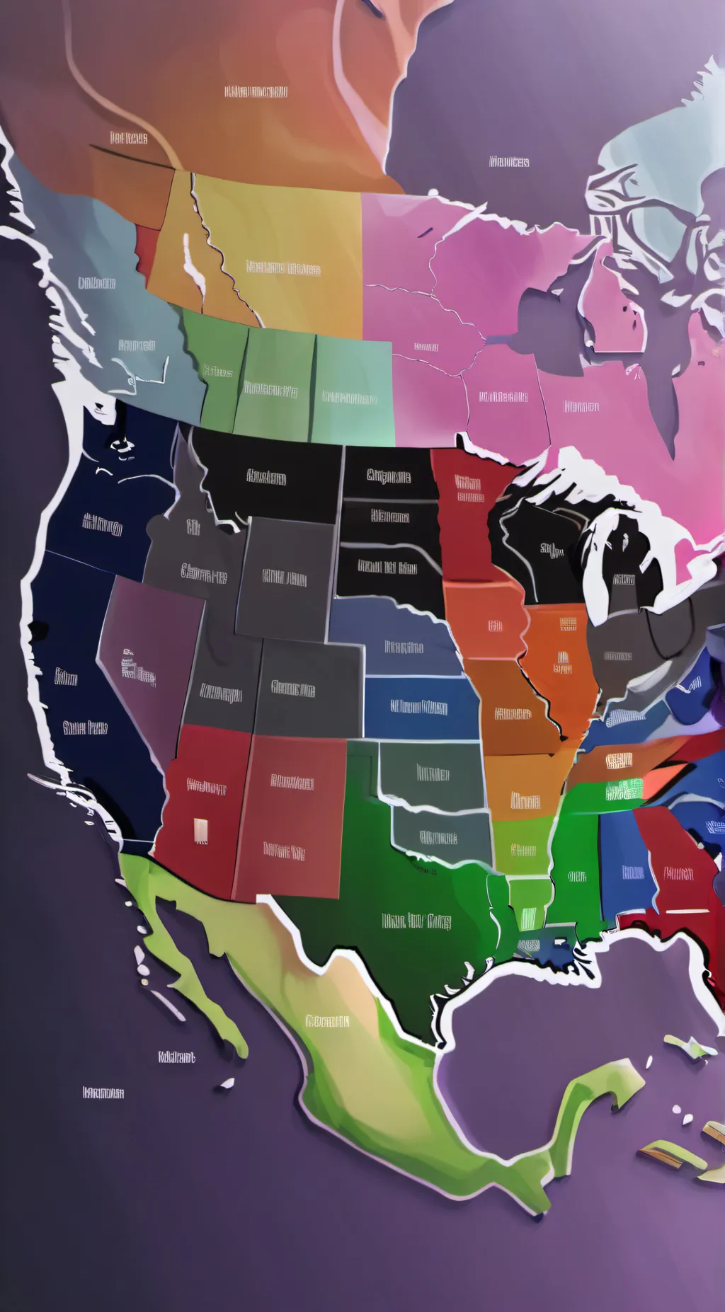 ai character: USA background