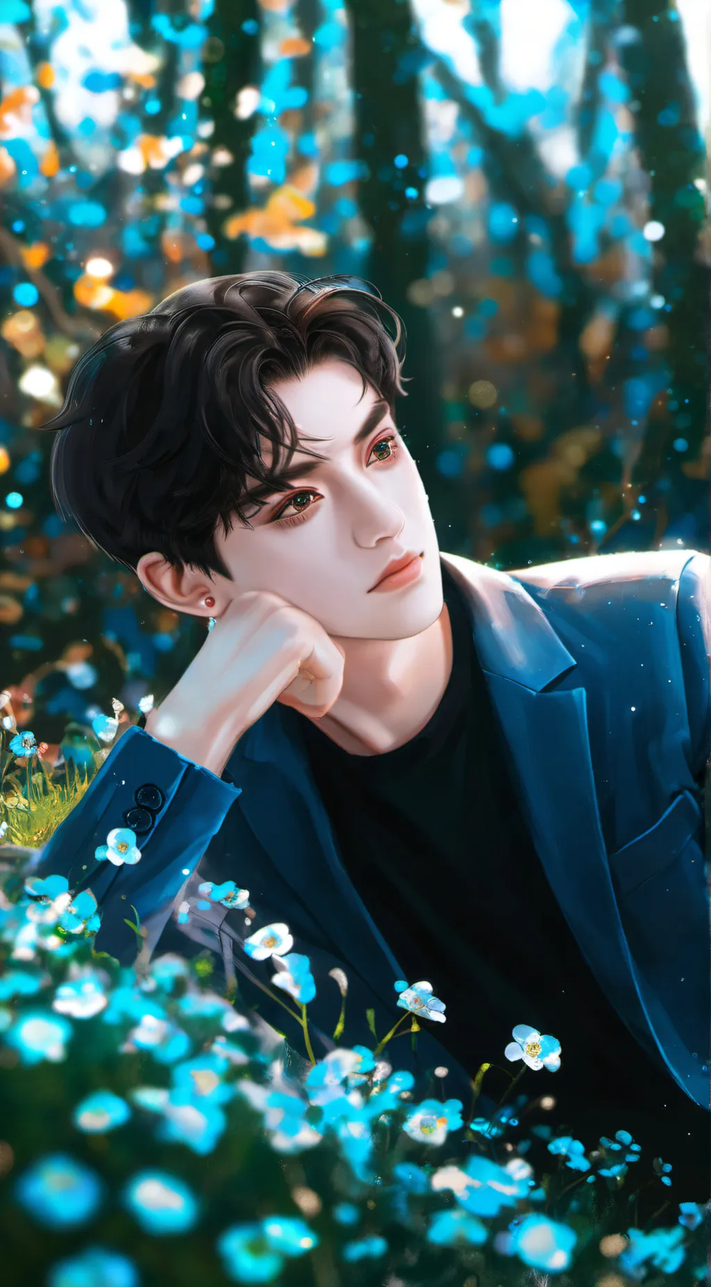 ai character: Noah  background