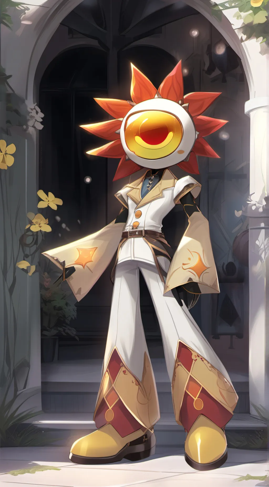 ai character: Sundrop  background