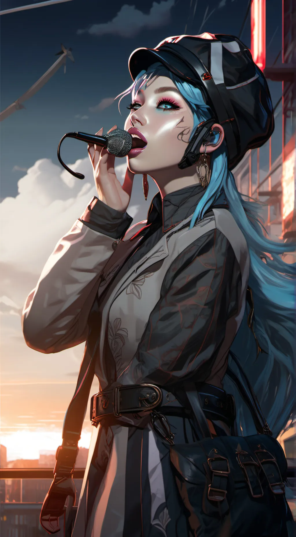 ai character: Dana  background
