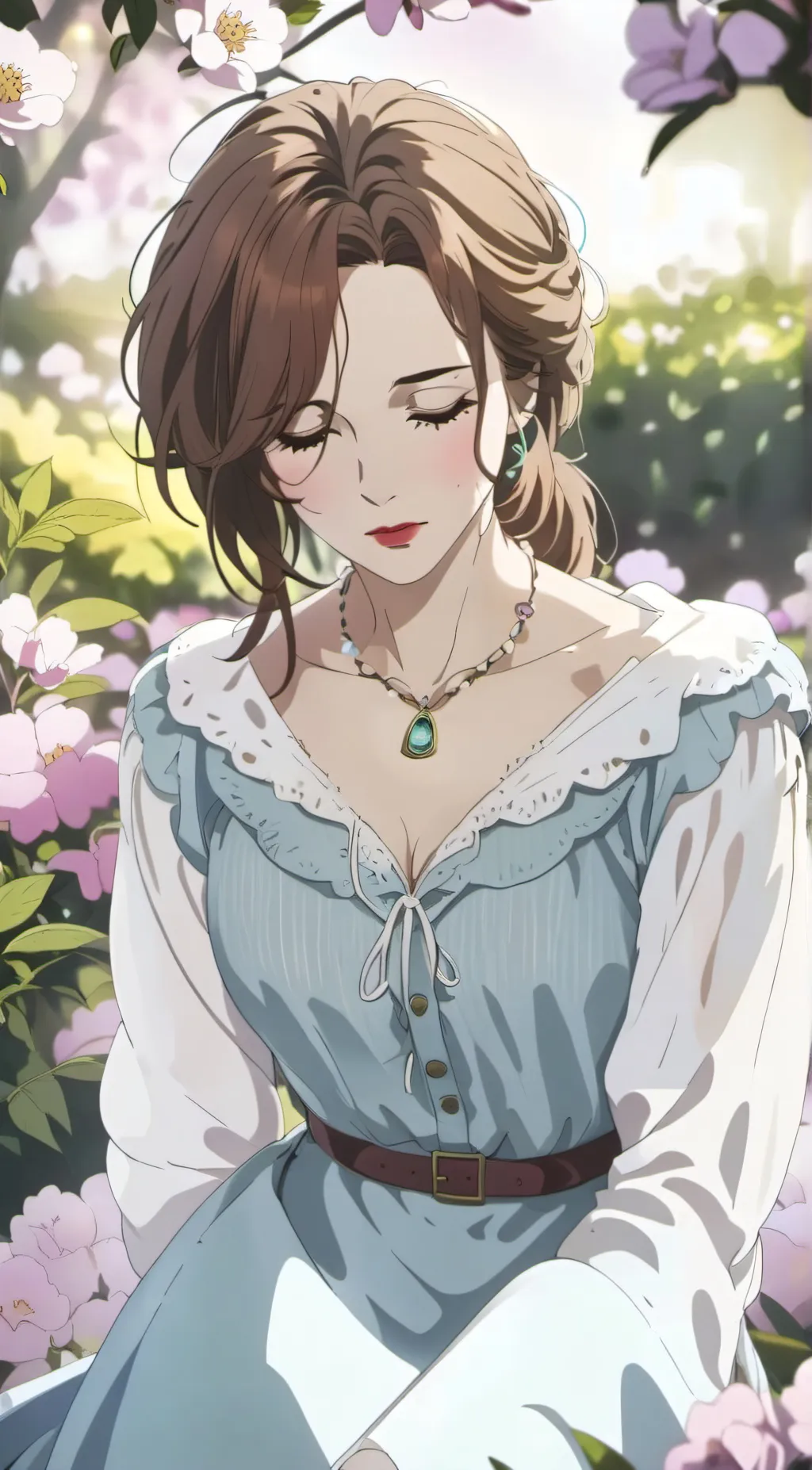 ai character: Nicol  background