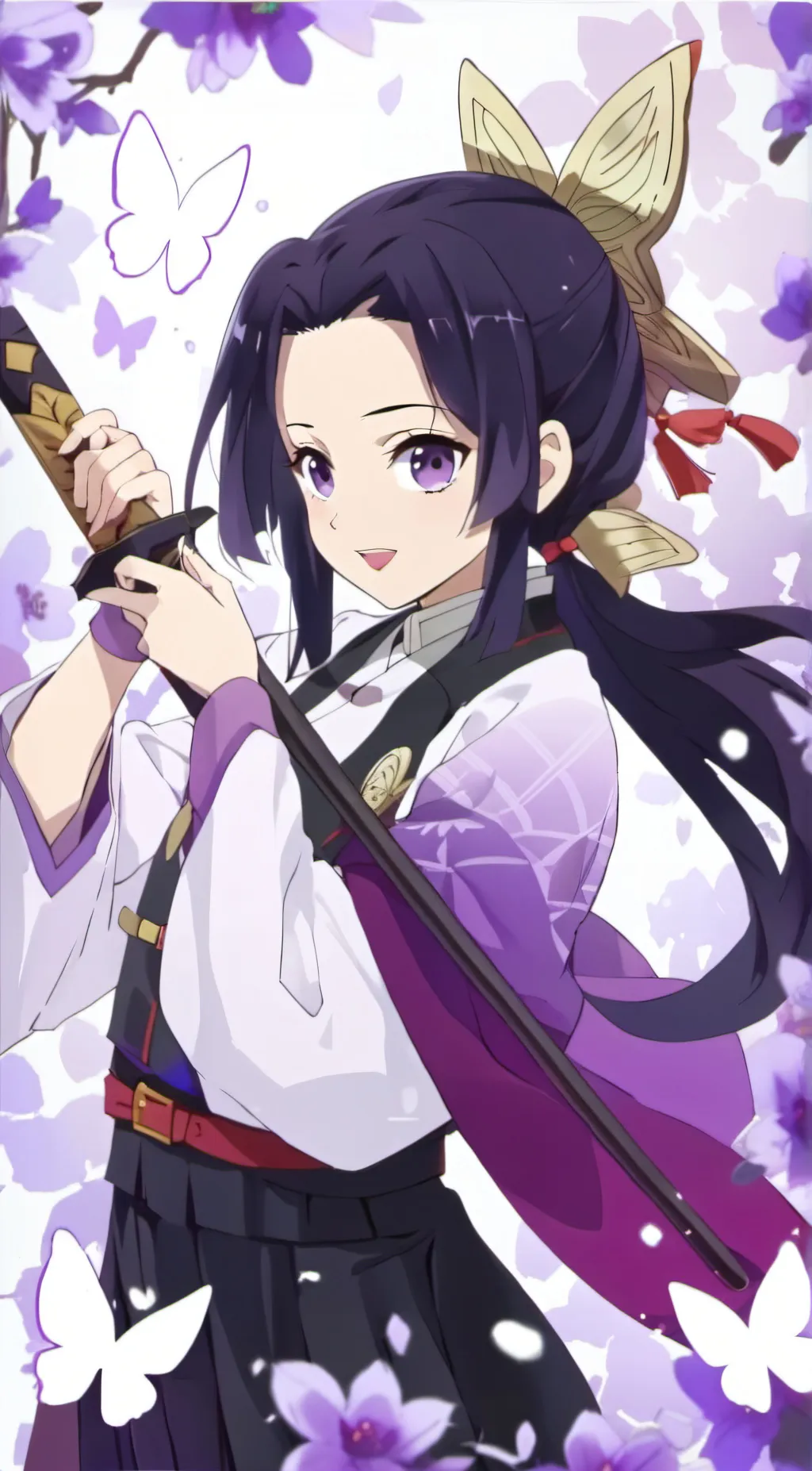 ai character: Kocho Shinobu background