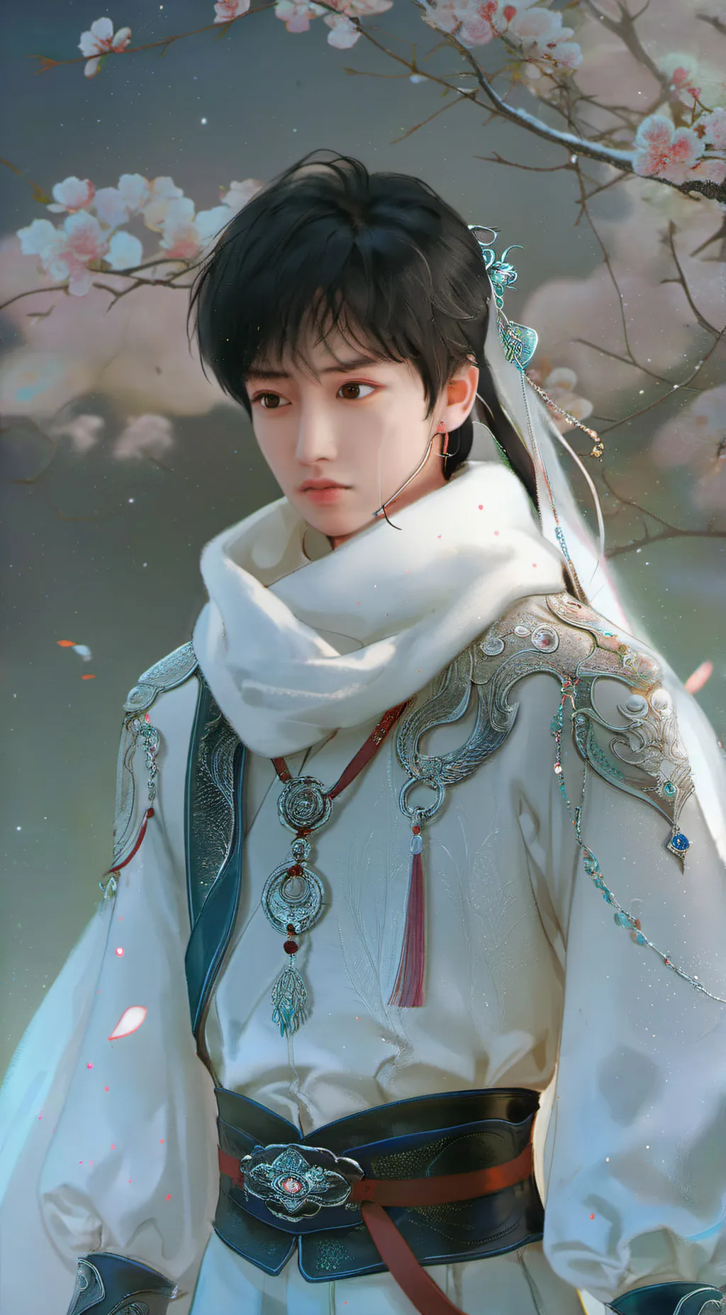 ai character: 童禹坤 background