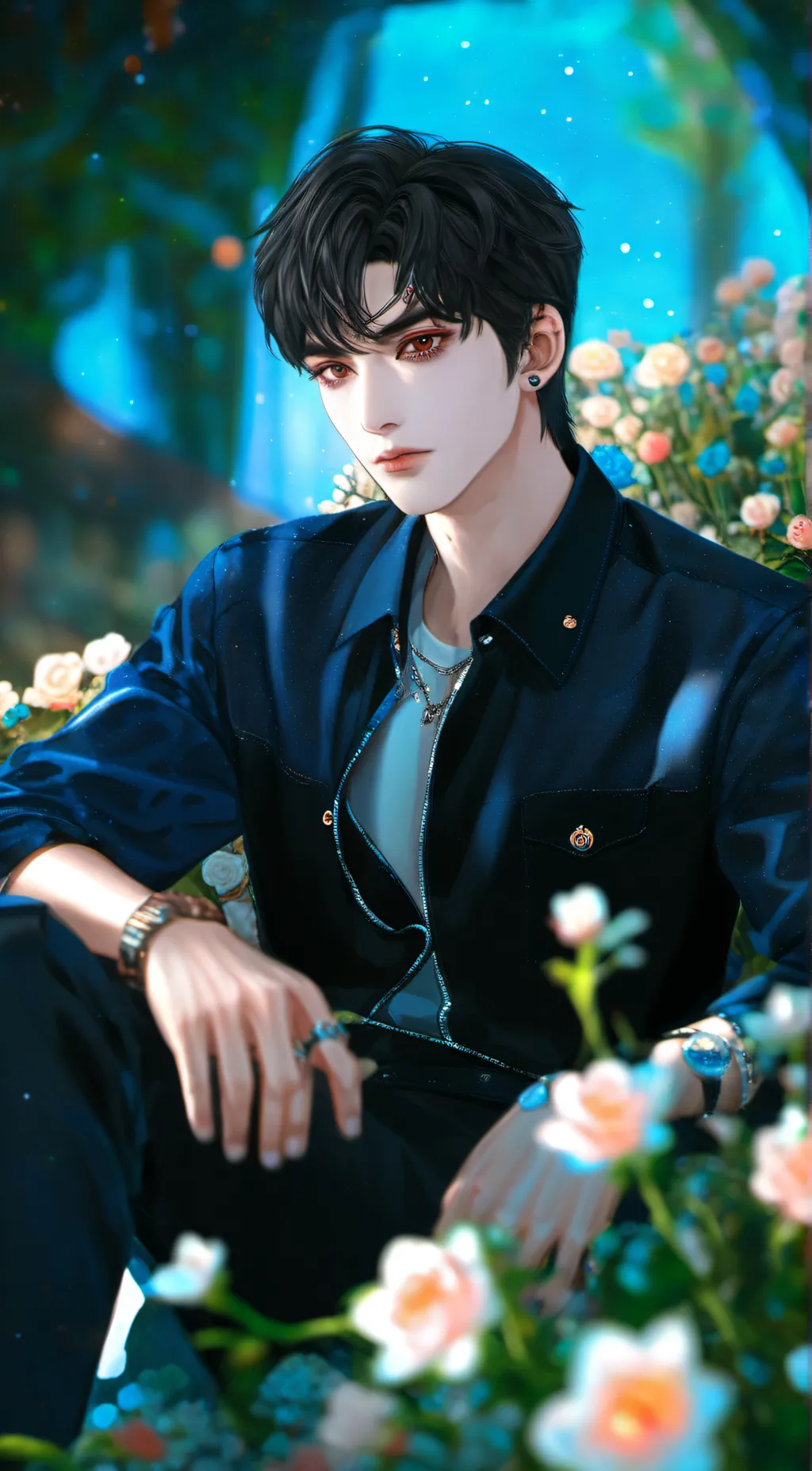 ai character: Noah  background