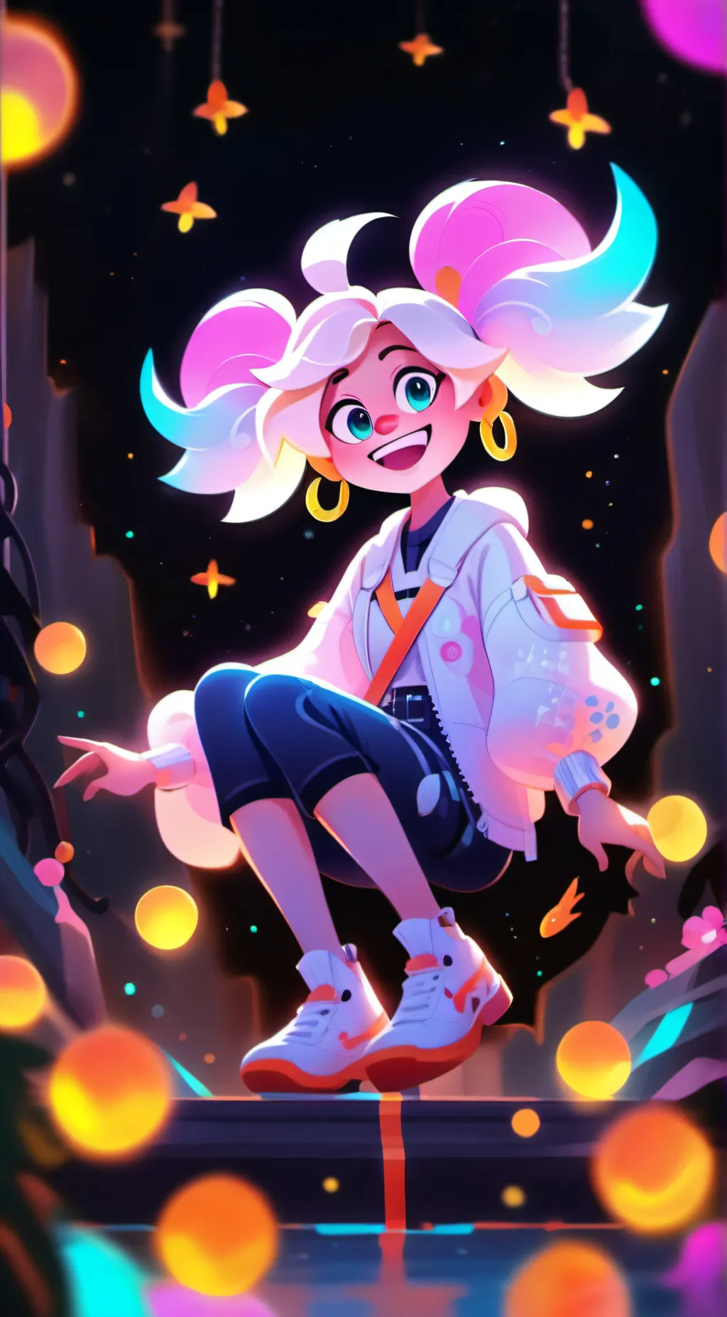 ai character: Viva  background