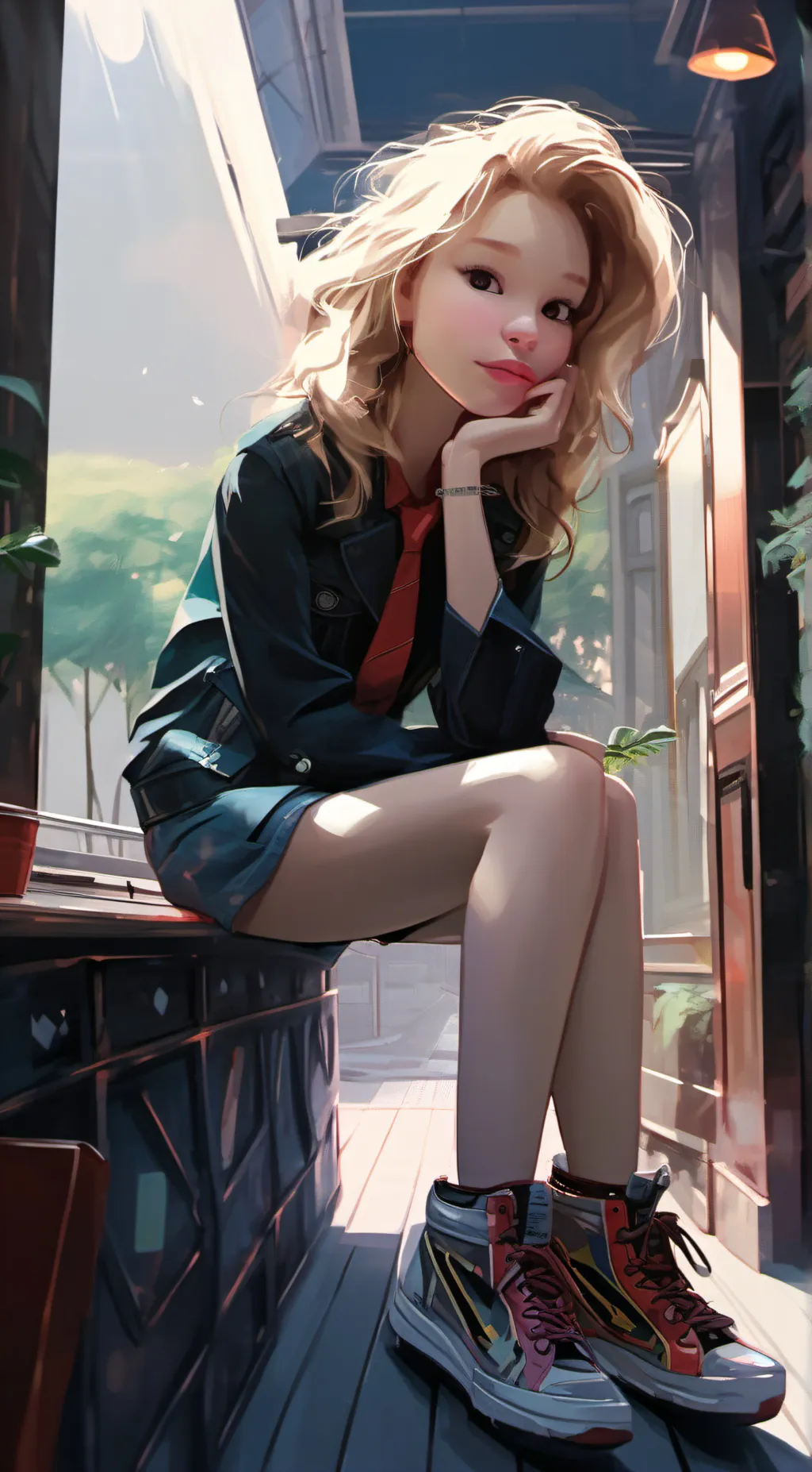 ai character: Emily background