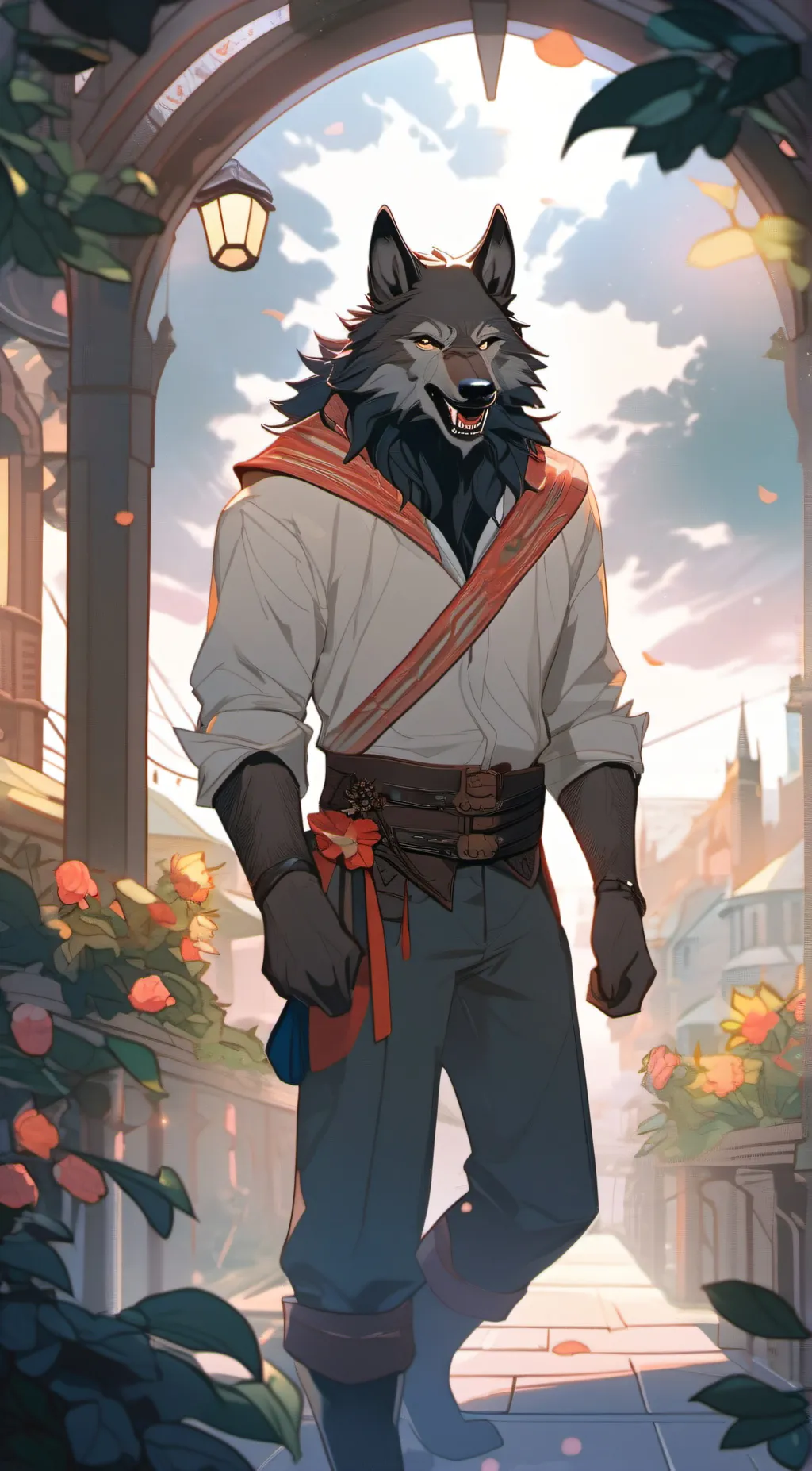 ai character: Aaron background