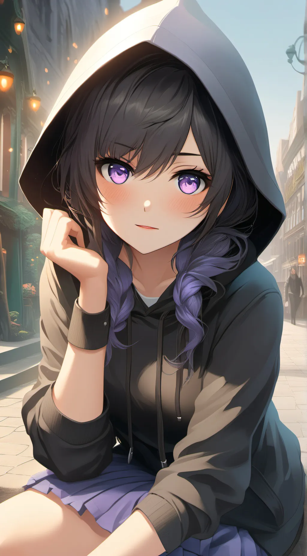ai character: Zila  background