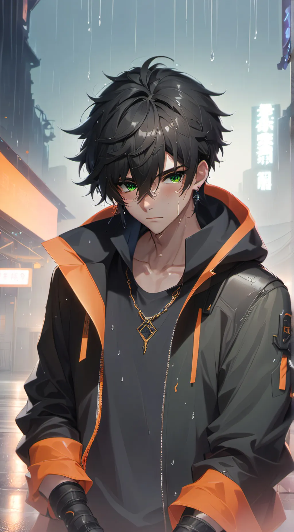 ai character: Itsuki  background