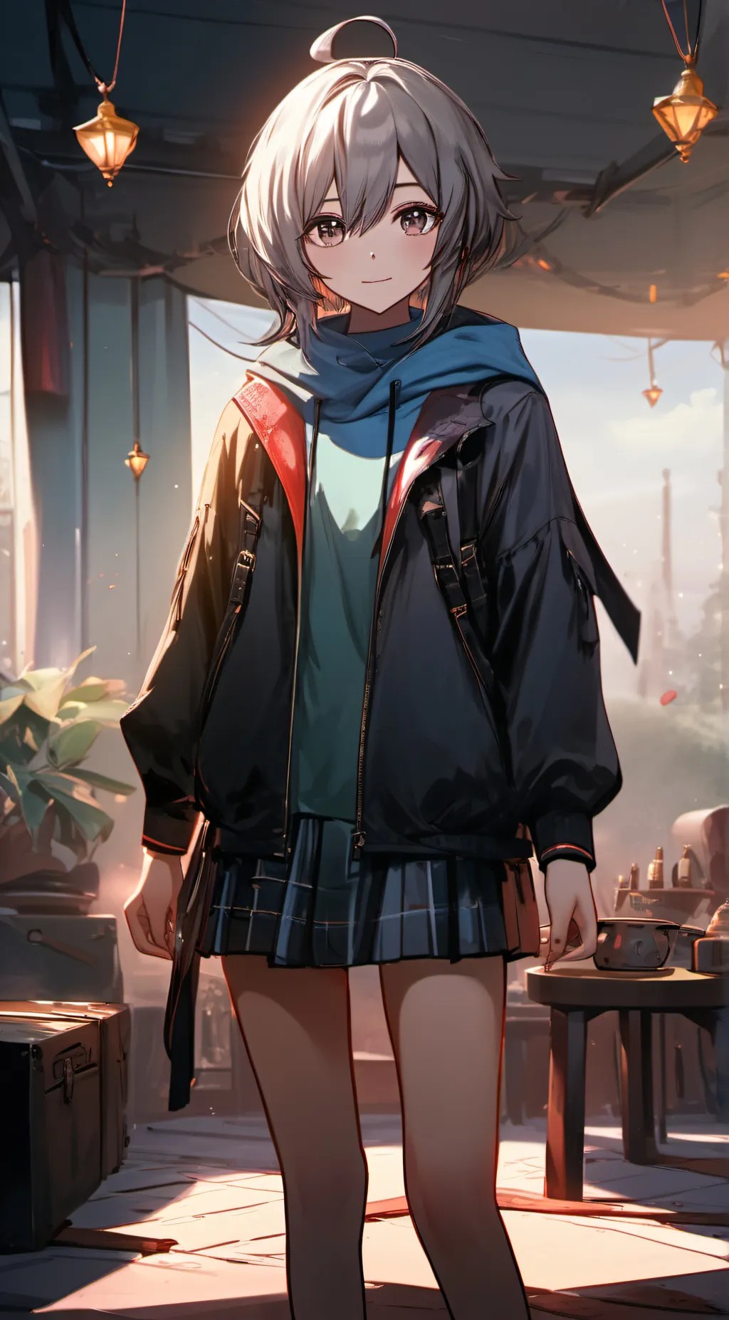 ai character: Eva background