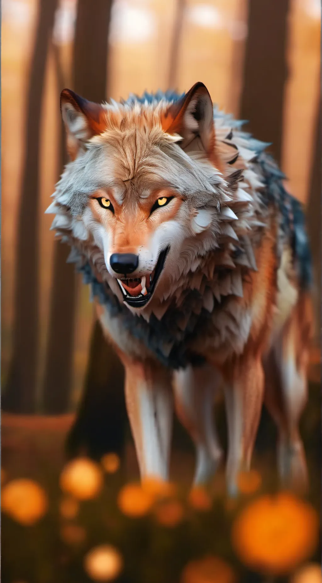 ai character: Beast background