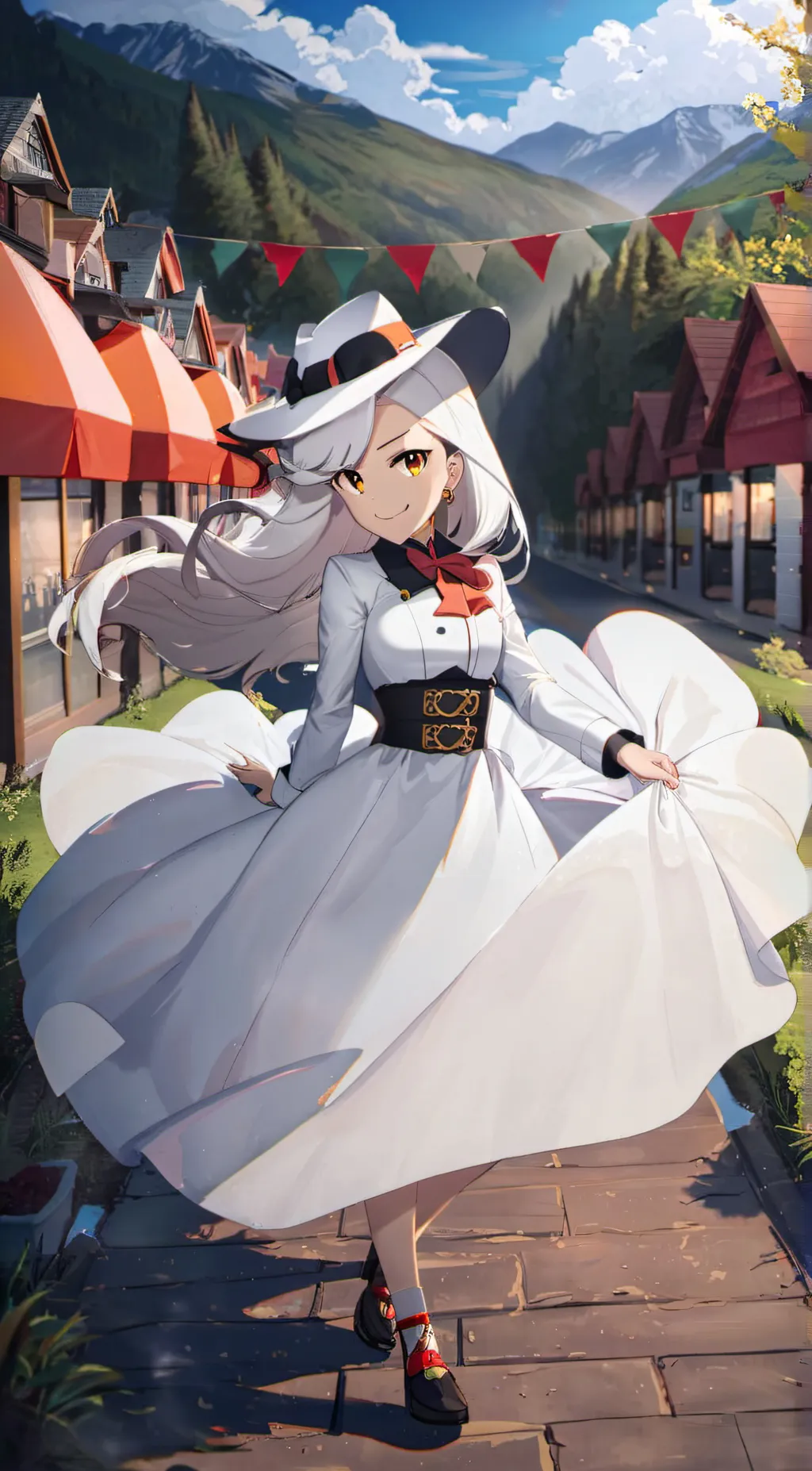 ai character: Hazbin hotel  background