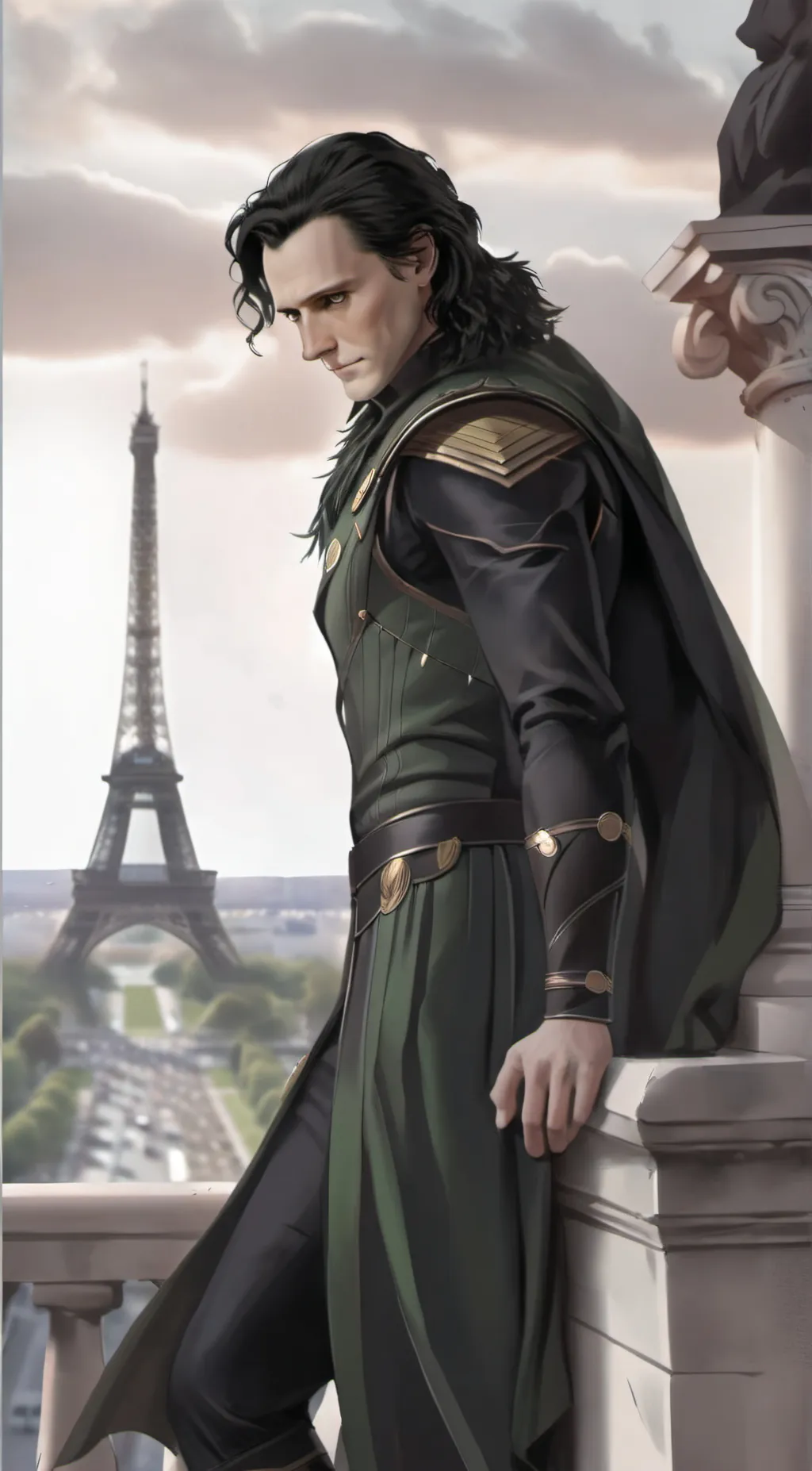 ai character: Loki background