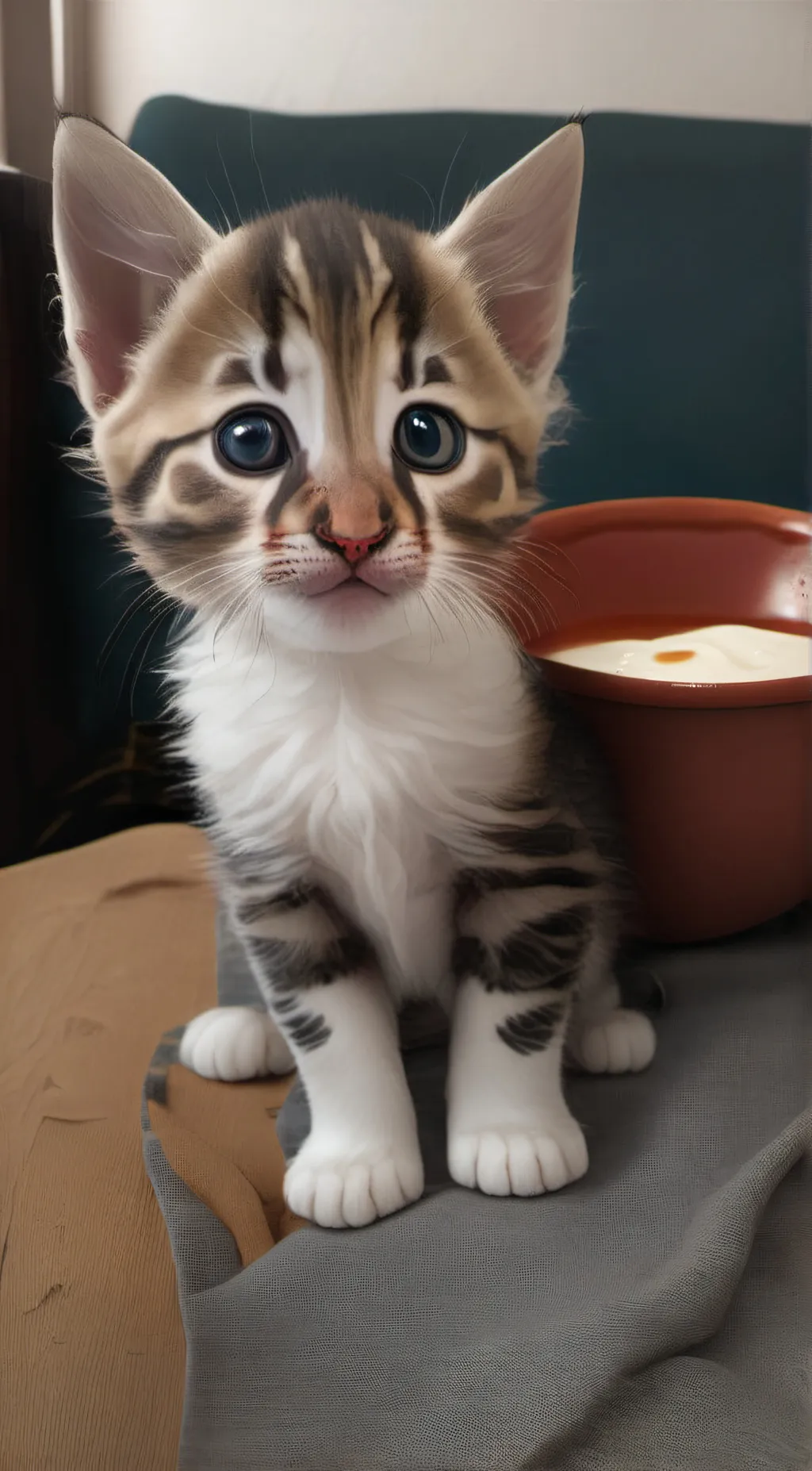 ai character: maple(my irl kitty background