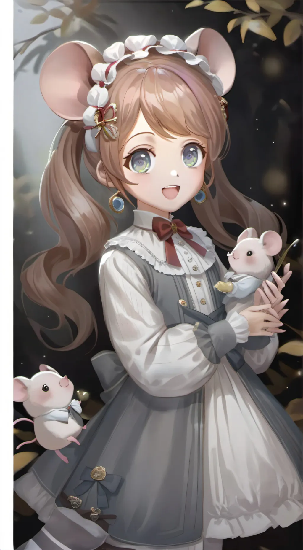 ai character: Genevieve  background
