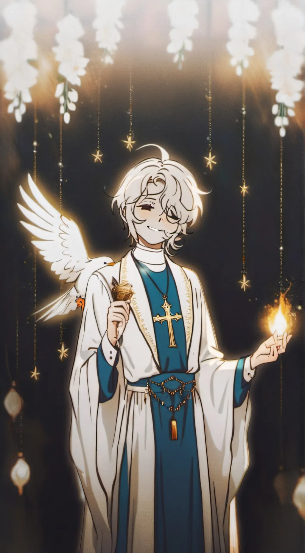 ai character: Man idk background
