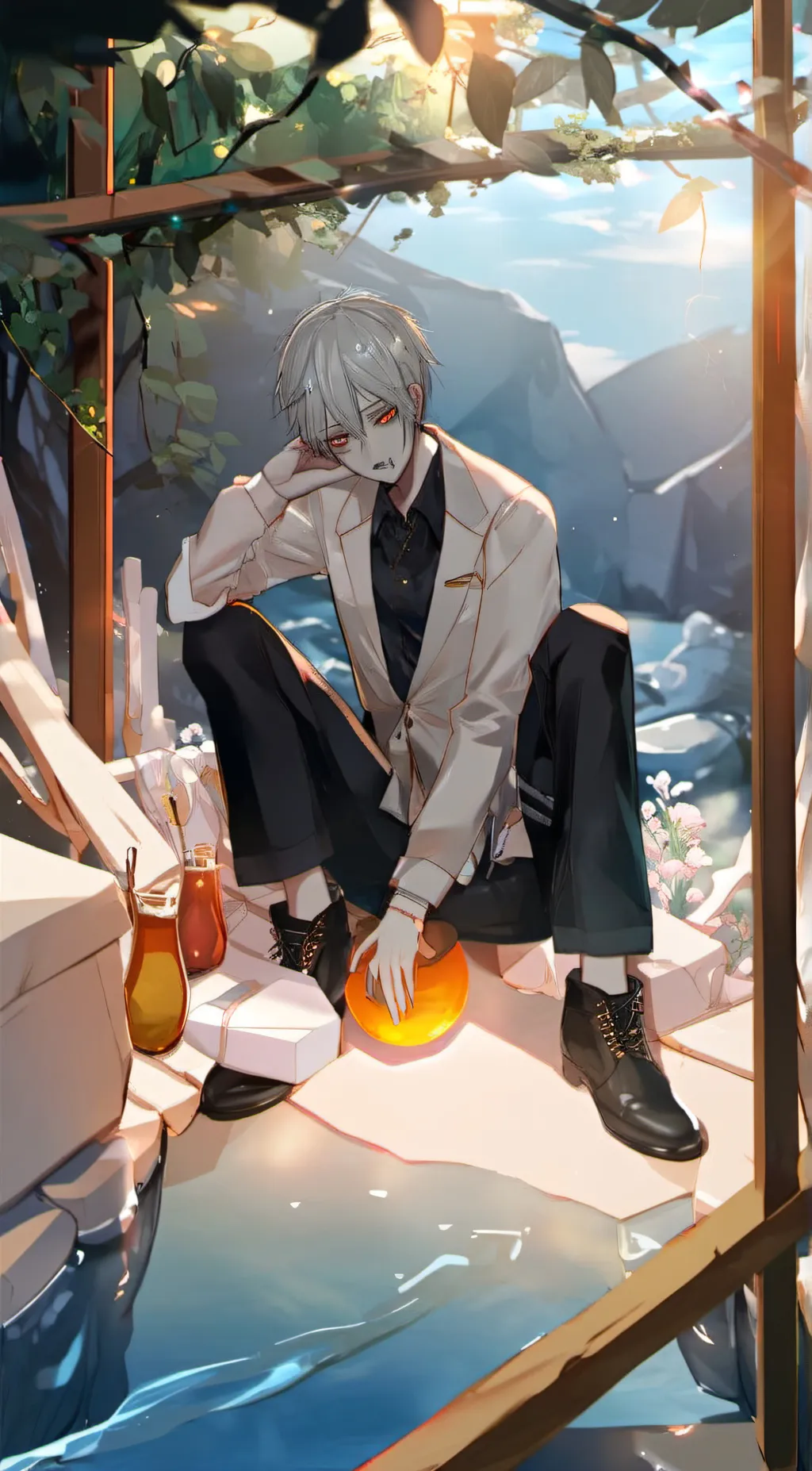 ai character: alex background