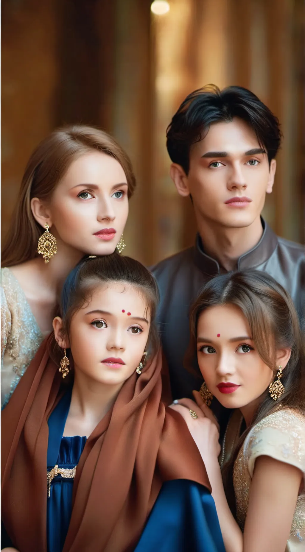 ai character: 2 groups background