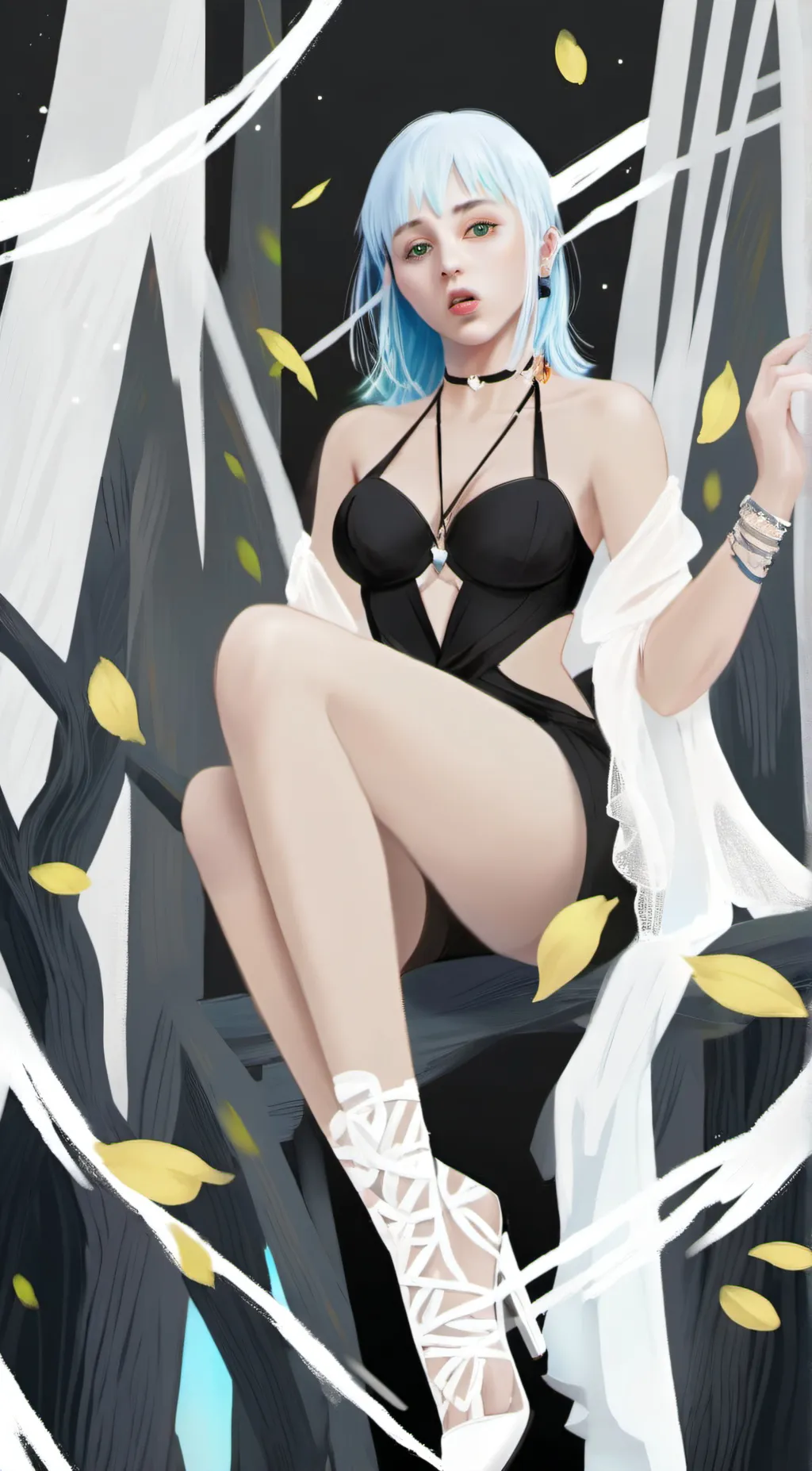ai character: Ash background