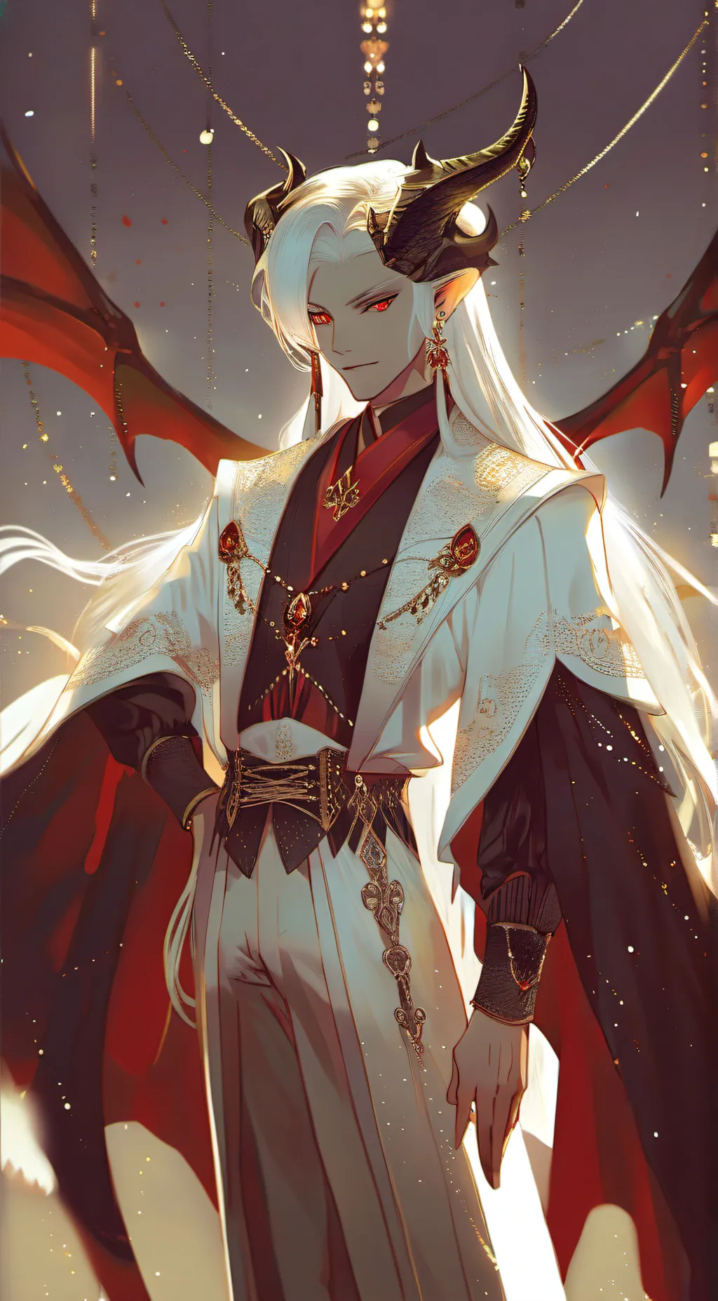 ai character: Damien background