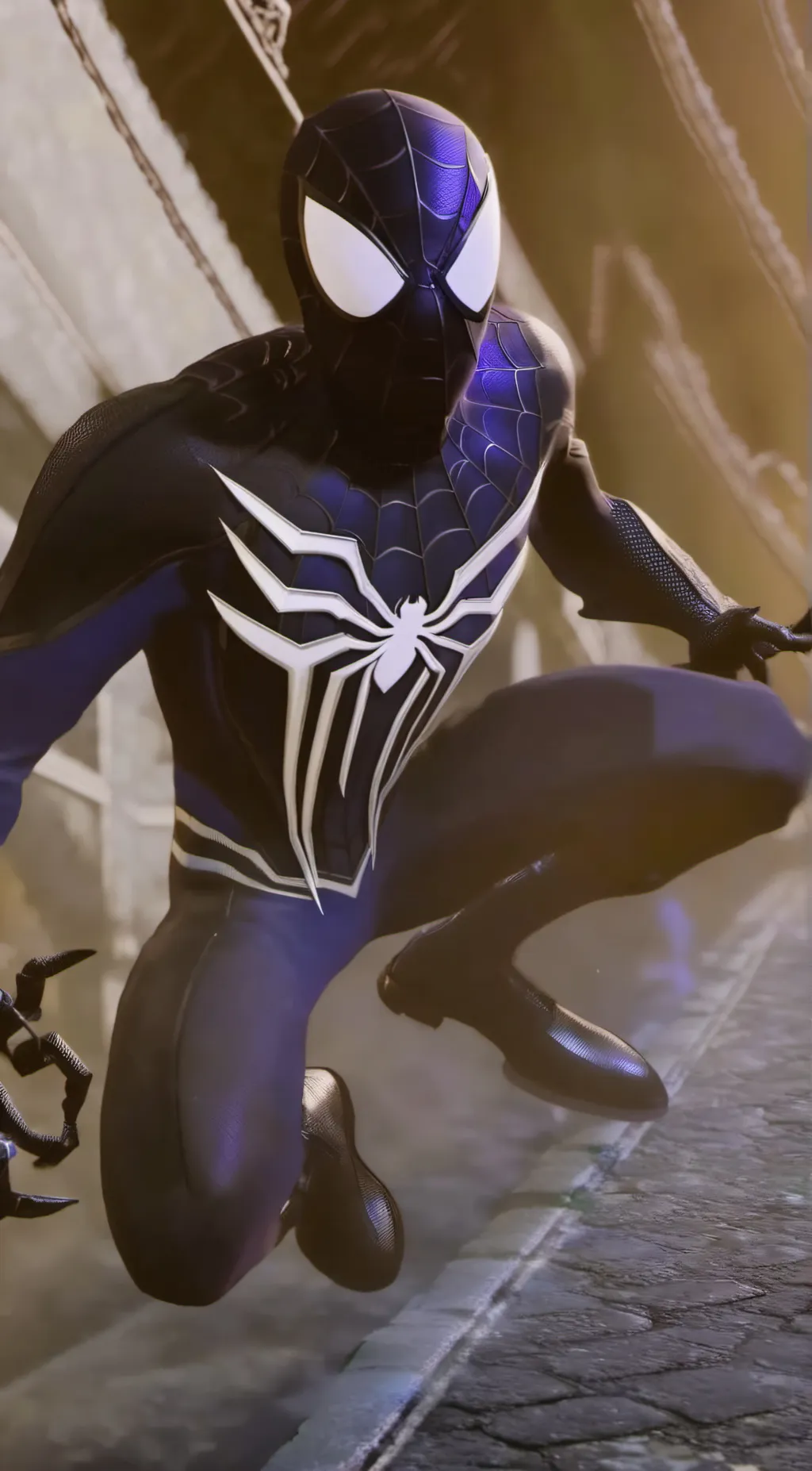 ai character: symbiote/pete  background