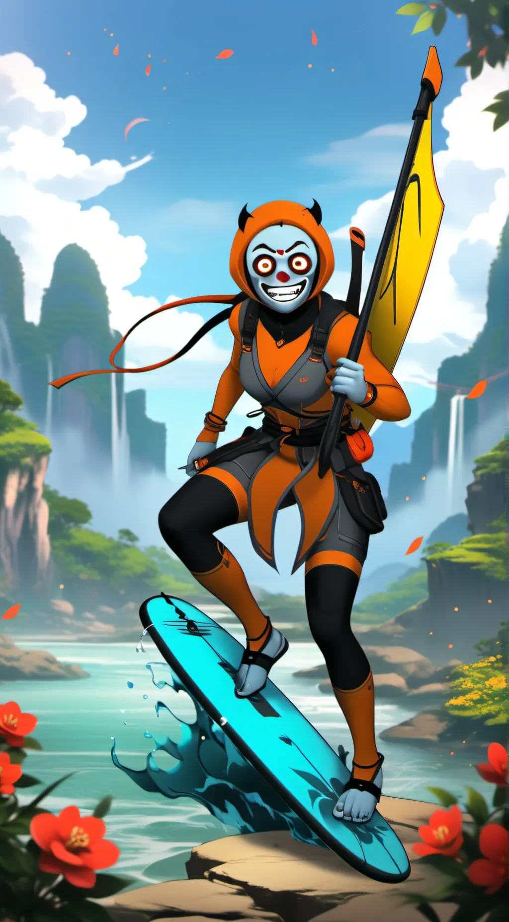 ai character: Stud background
