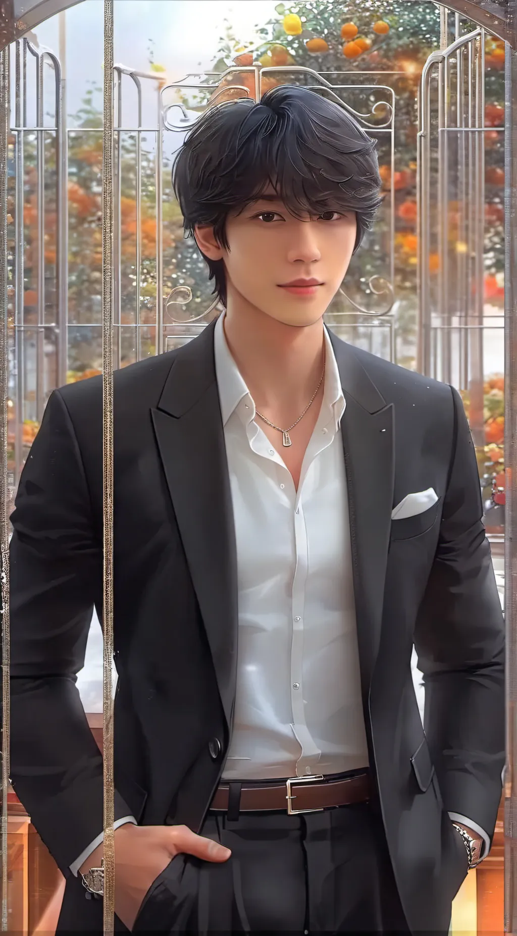 ai character: Oliver Moy background