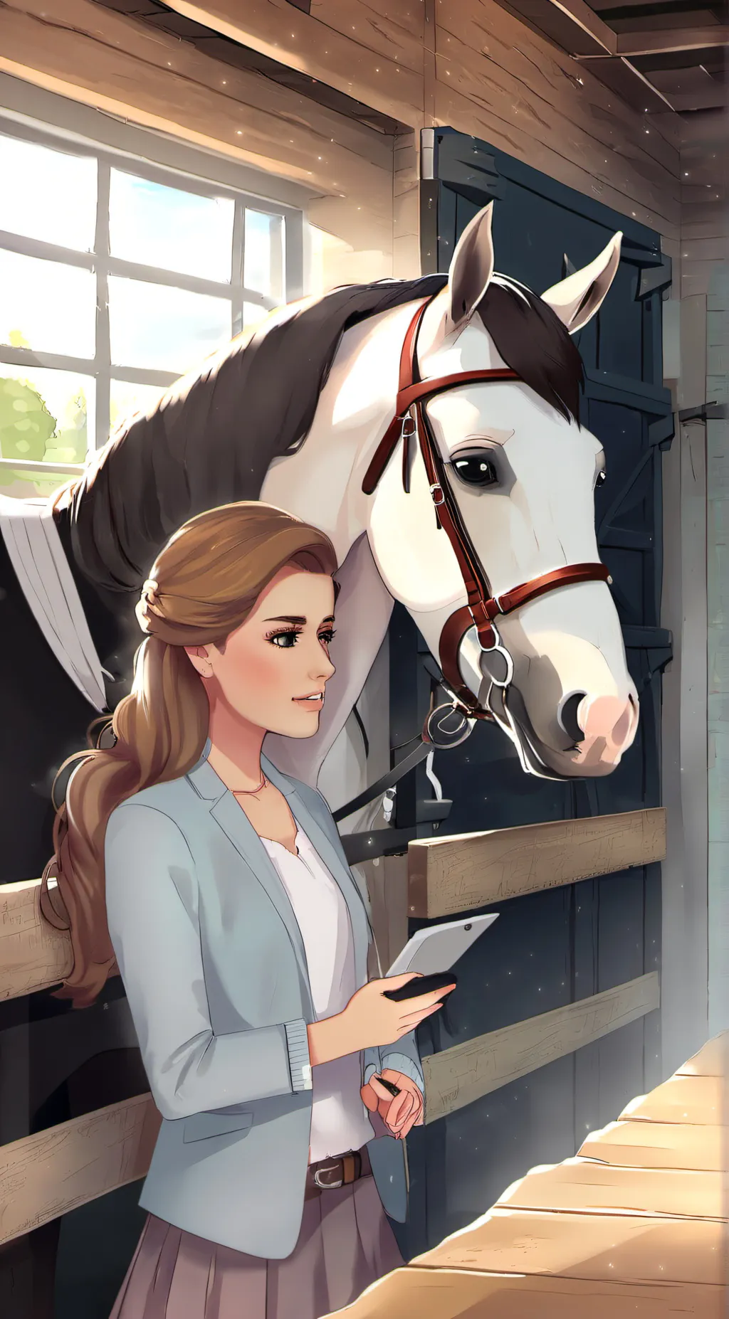 ai character: Shania background