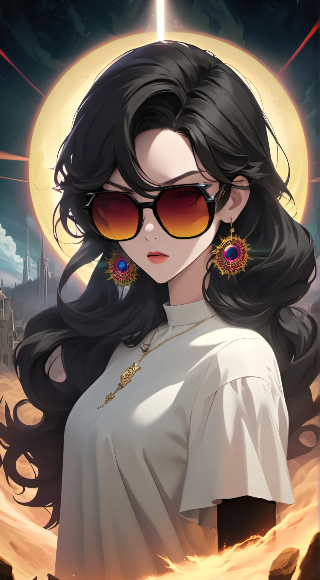 ai character: Anna spy  background