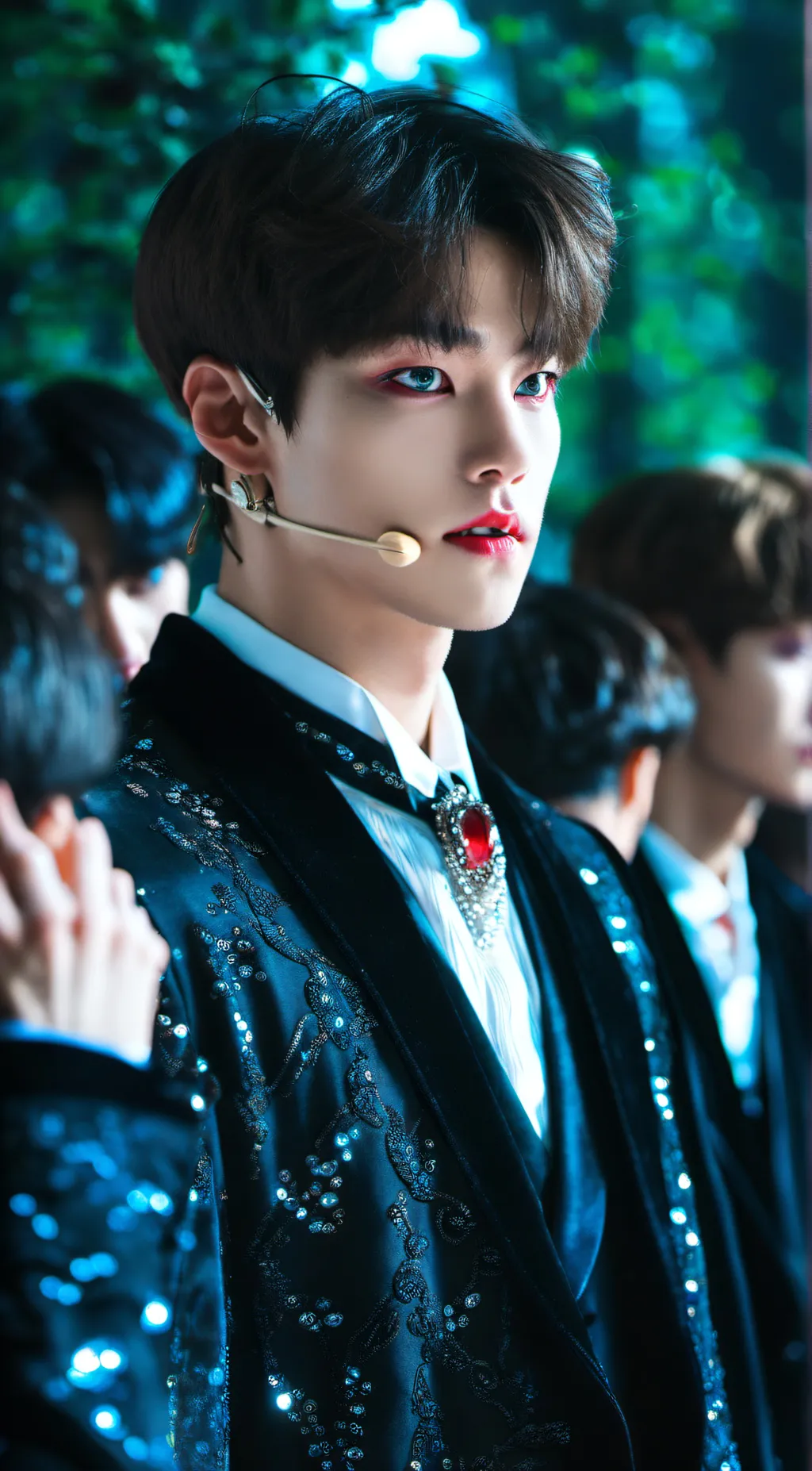 ai character: BTS (Vampire Kings background