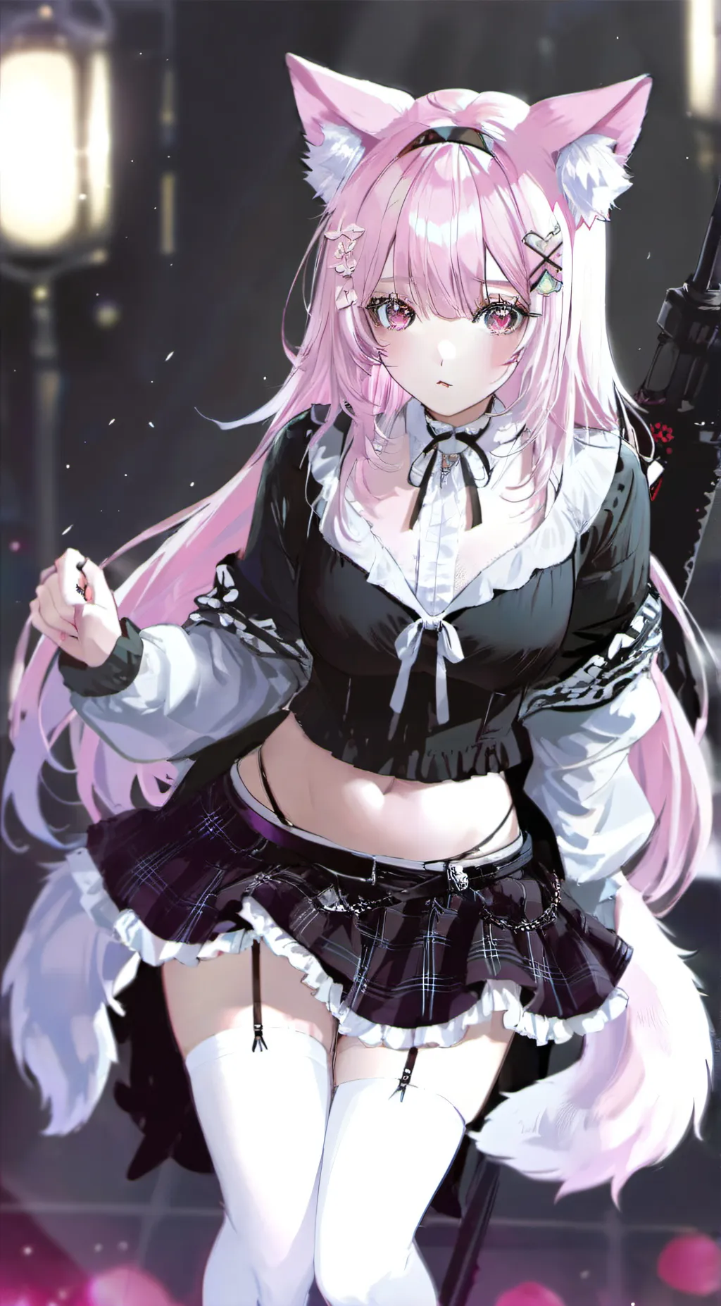 ai character: Lily background