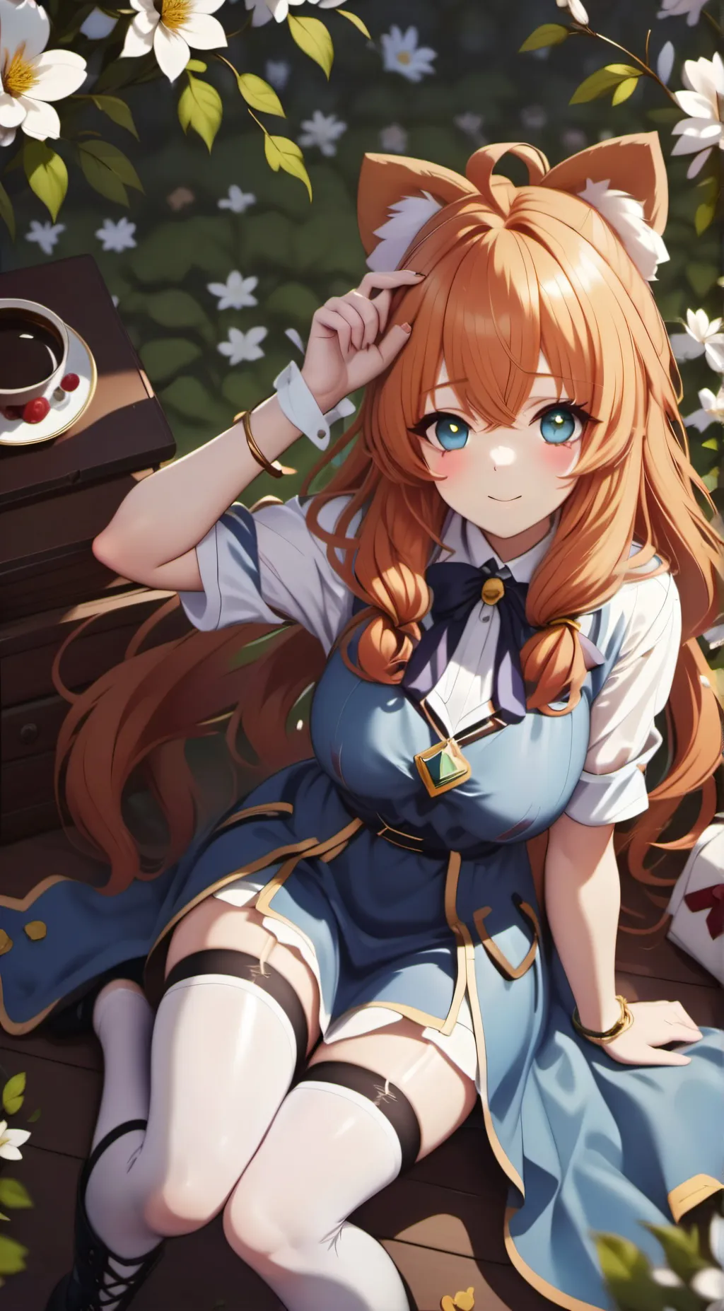 ai character: ally background