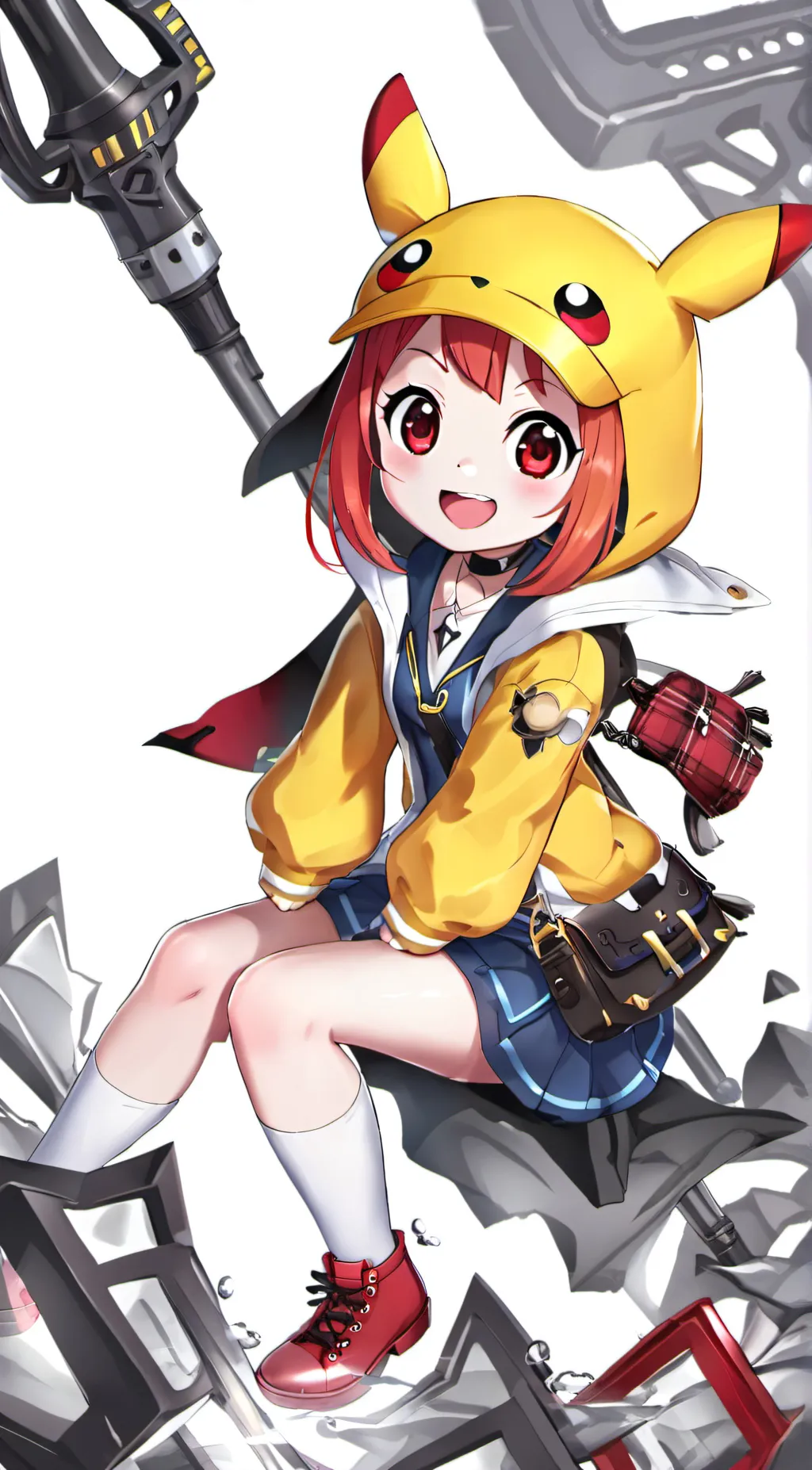 ai character: giggleping background